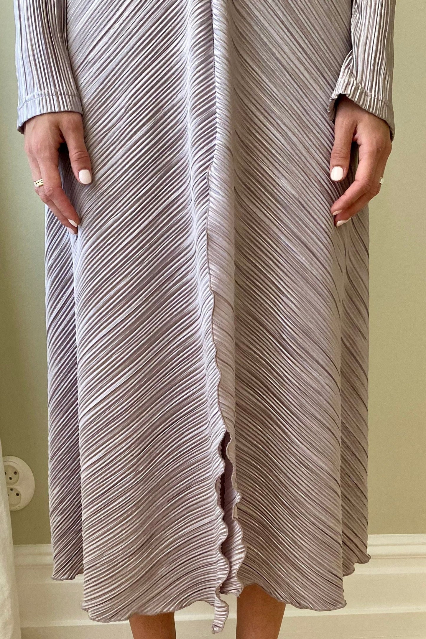 Rotate Metallic Dress