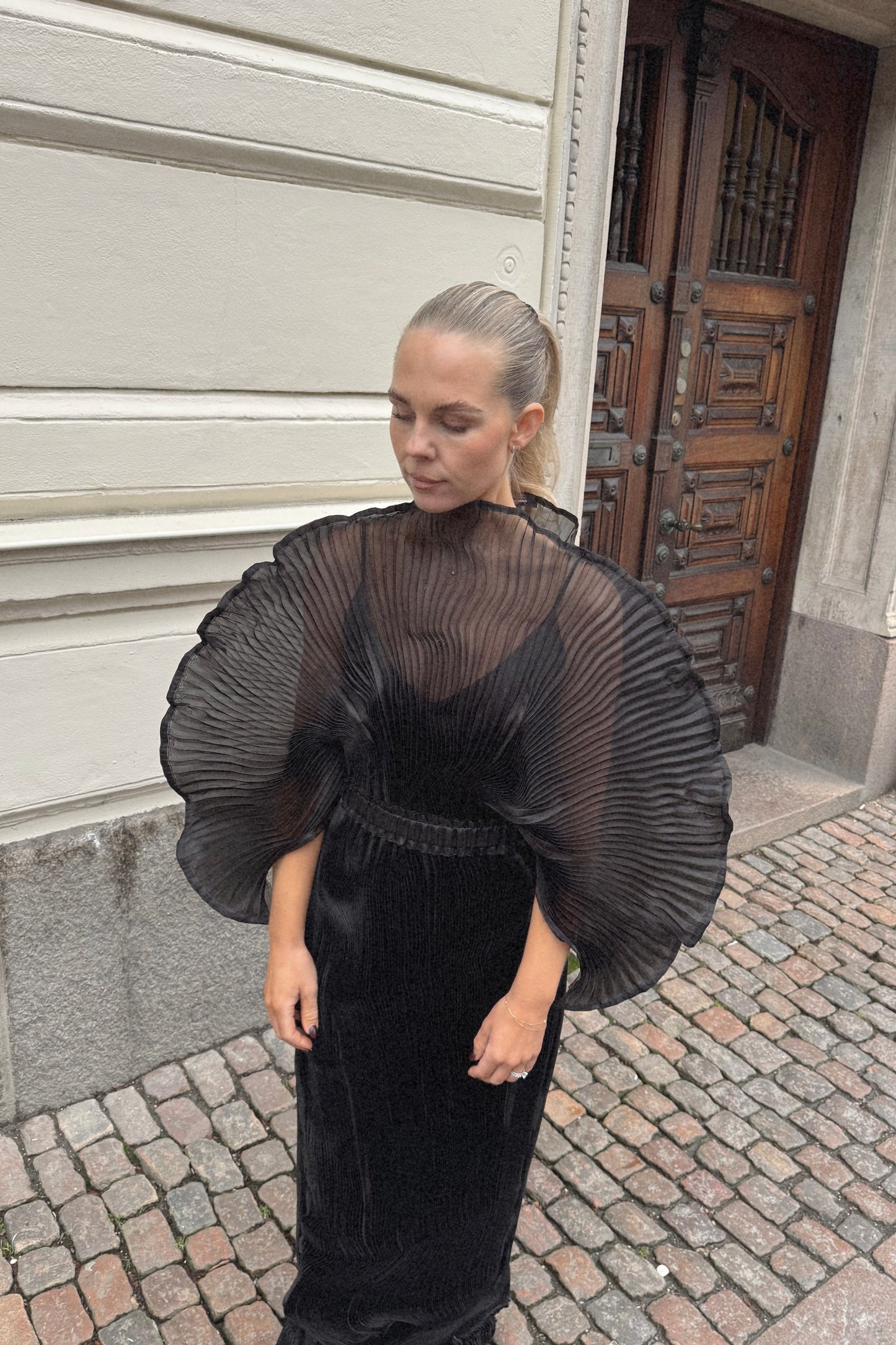 Linnea Hult Black Dress