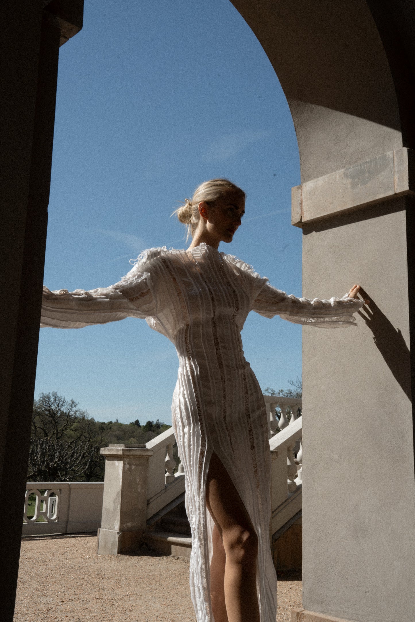 Kristine Boström Panel Wedding Dress