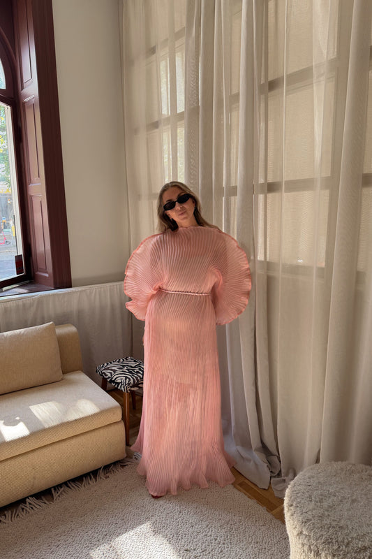 Linnea Hult Pink Dress
