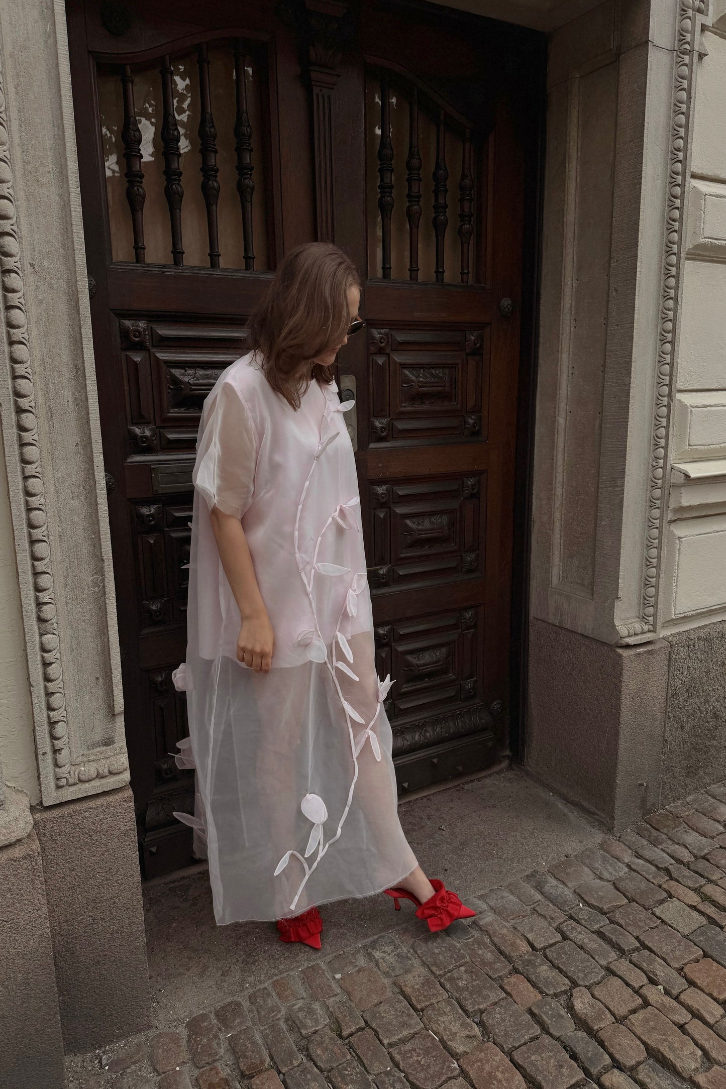 The Organza Flower Dress