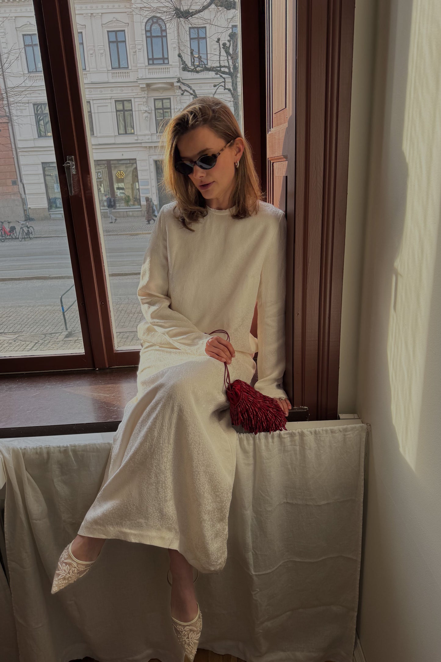 Toteme Jacquard Wedding Dress