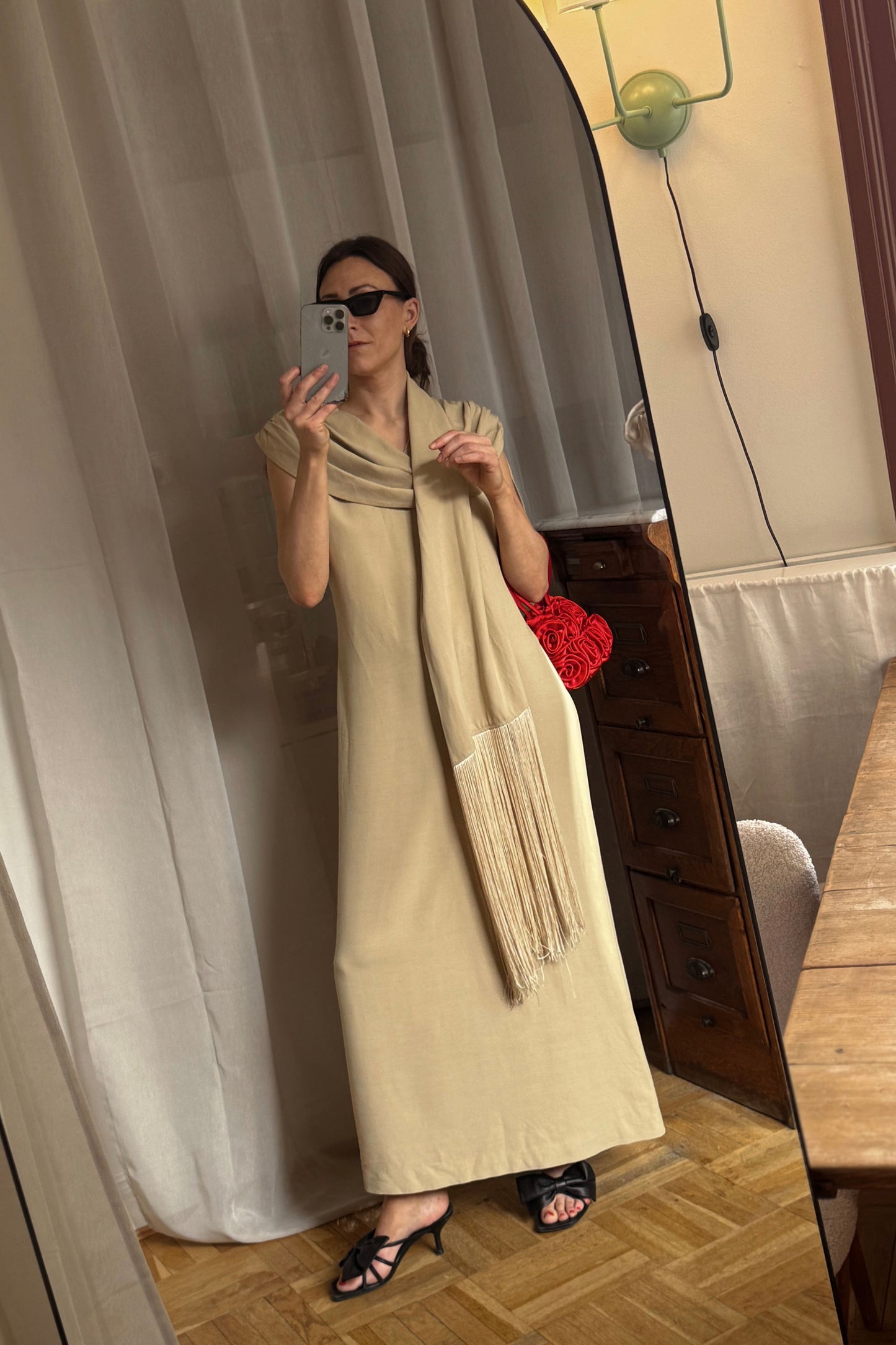 By Malene Birger Fringe Dress