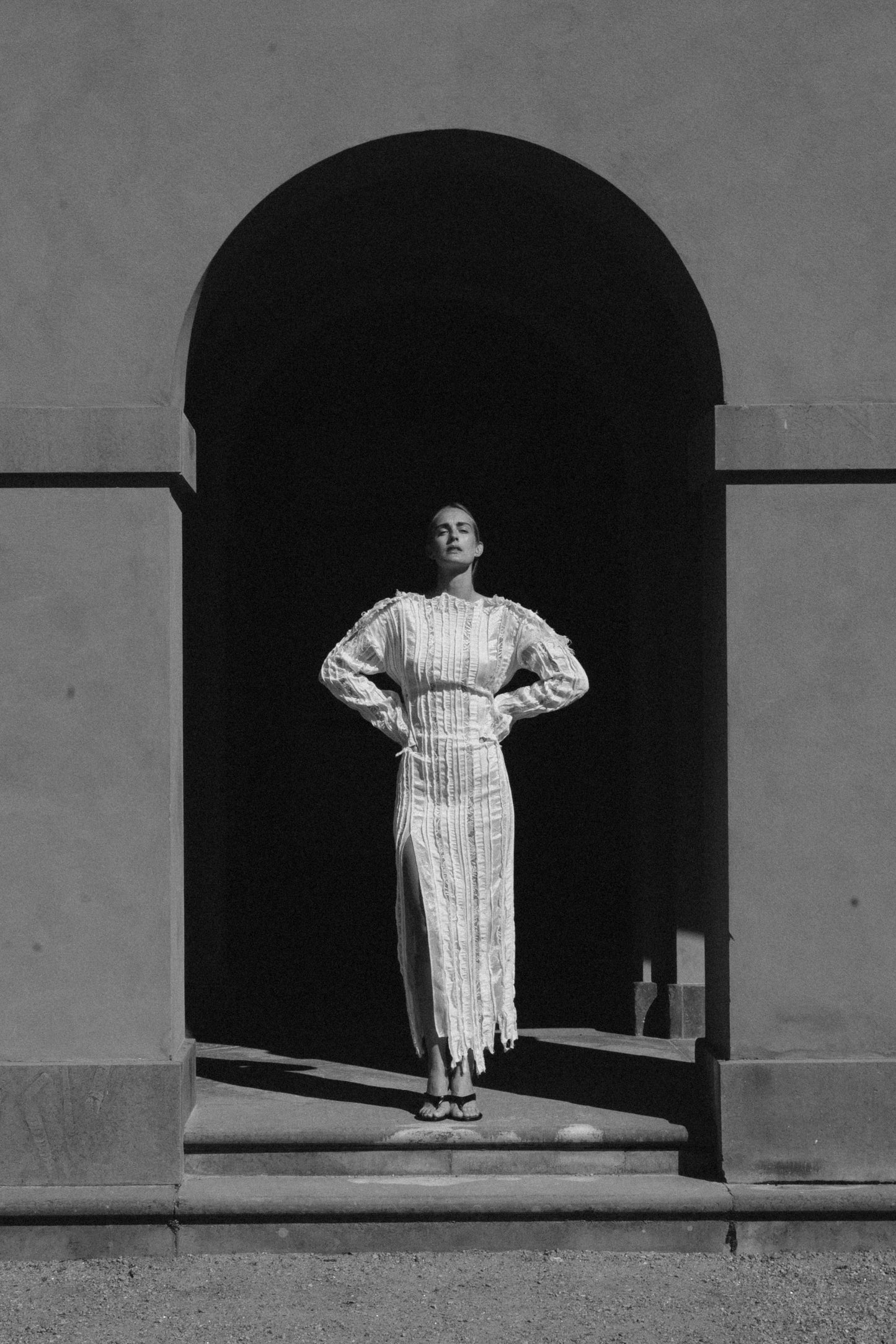 Kristine Boström Panel Wedding Dress