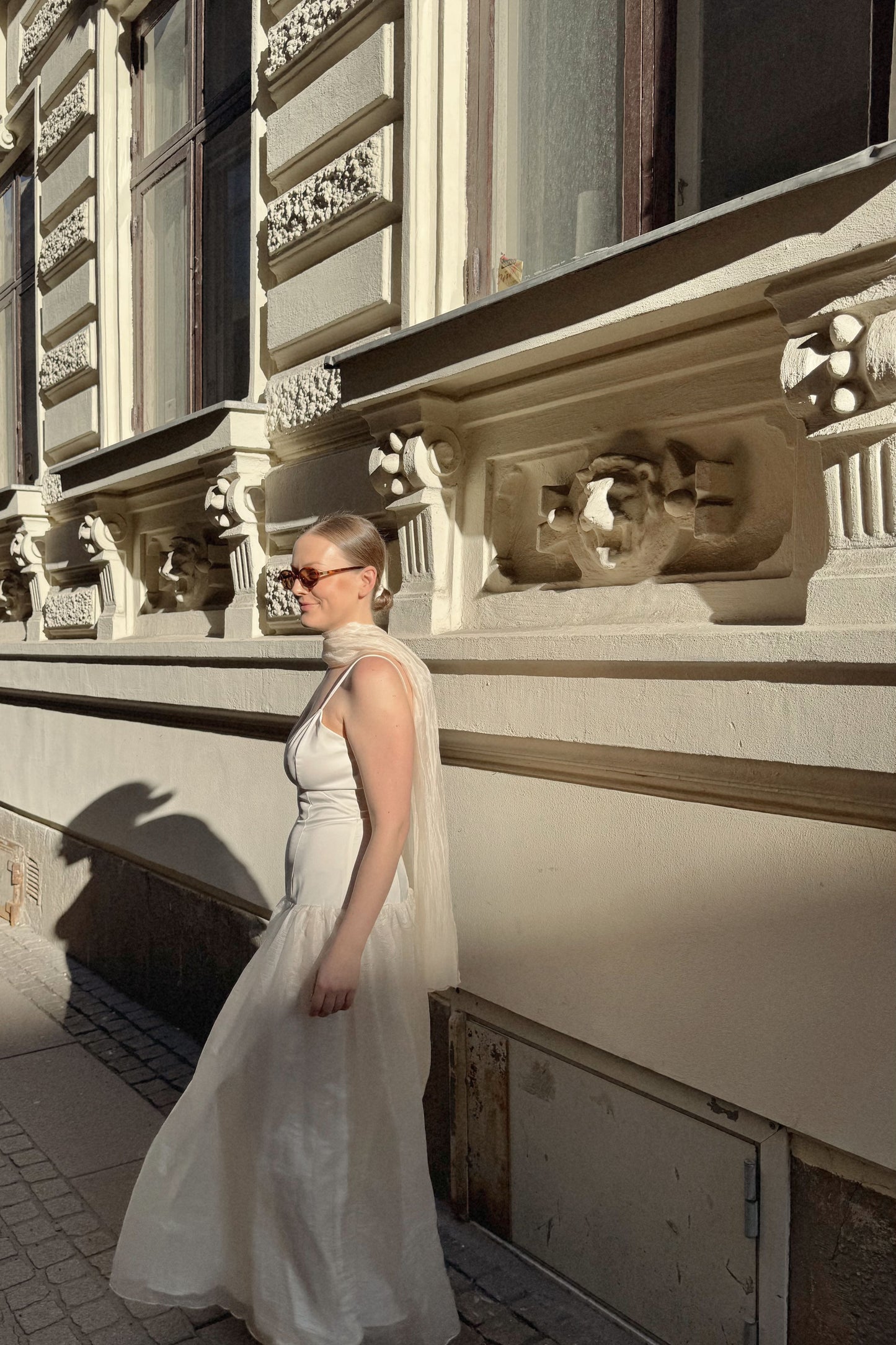 Wedding Scarf Dress