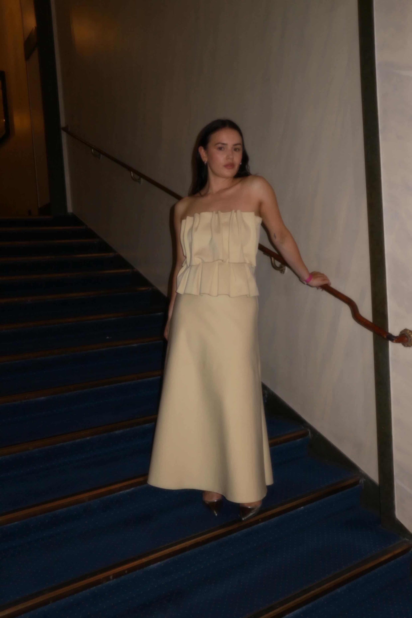 Dagmar Sculpted Yellow Dress