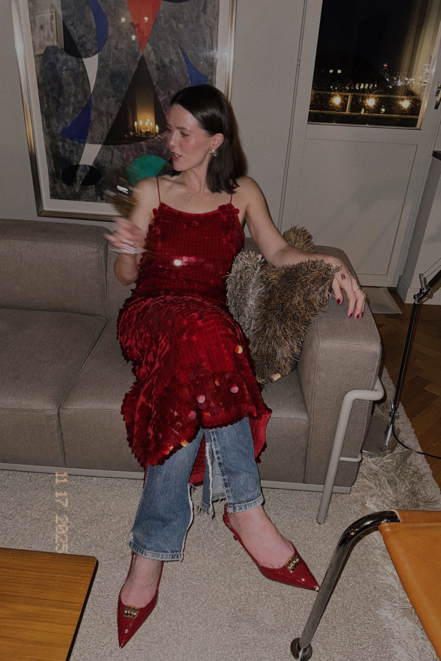 Holiday Sequin Dress