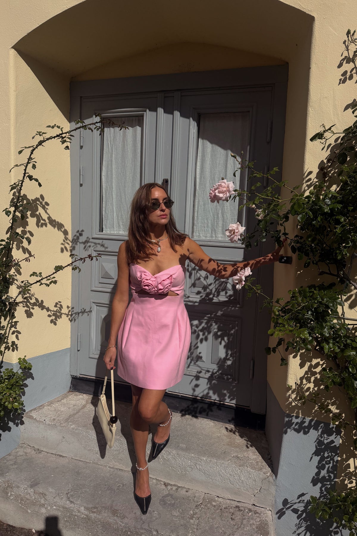 Magda Butrym Rose Dress