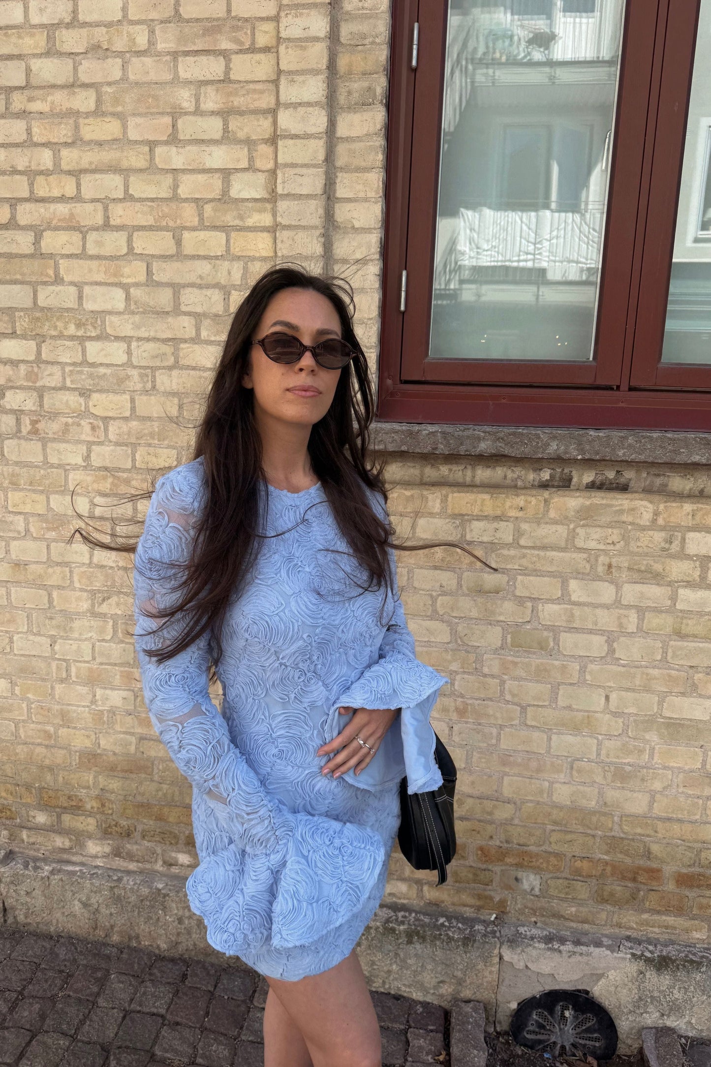 Rotate Blue Mini Dress