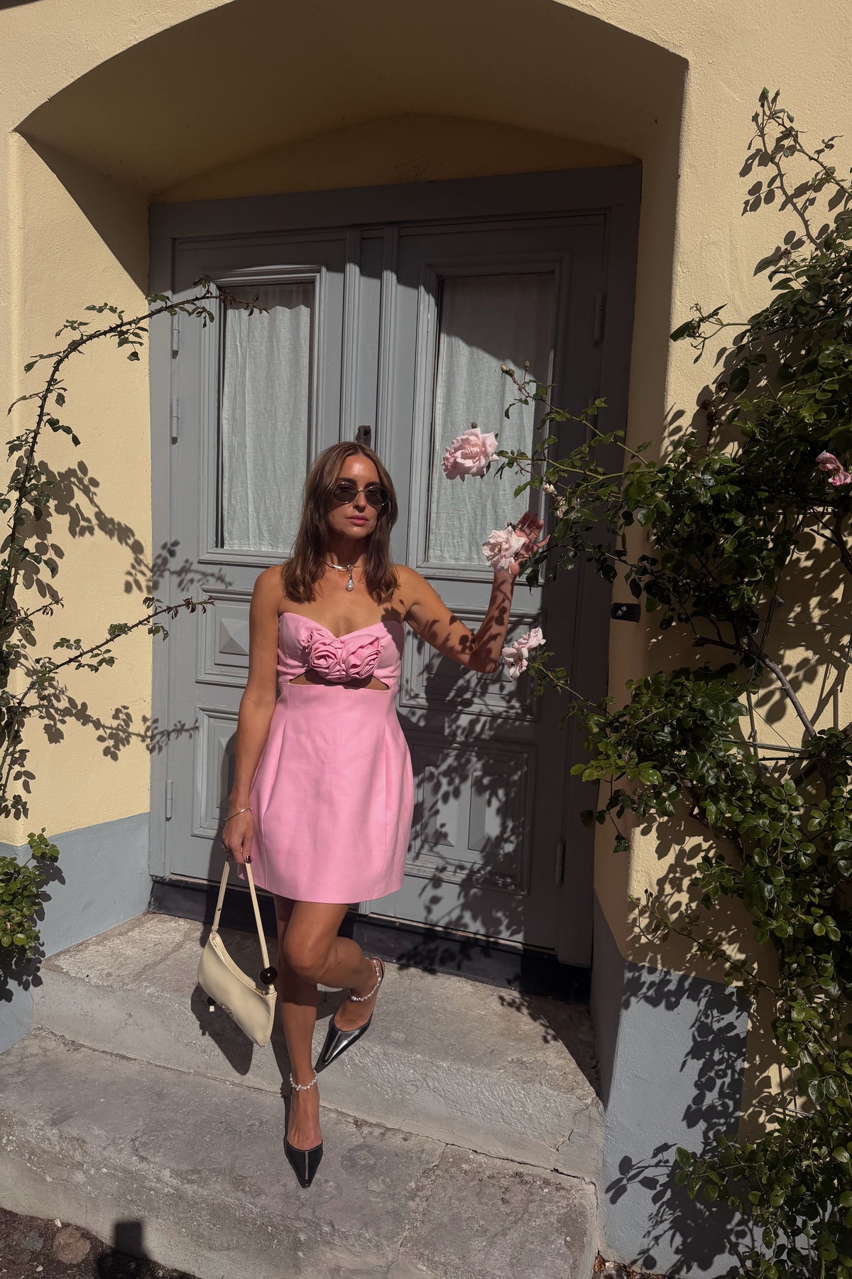 Magda Butrym Rose Dress