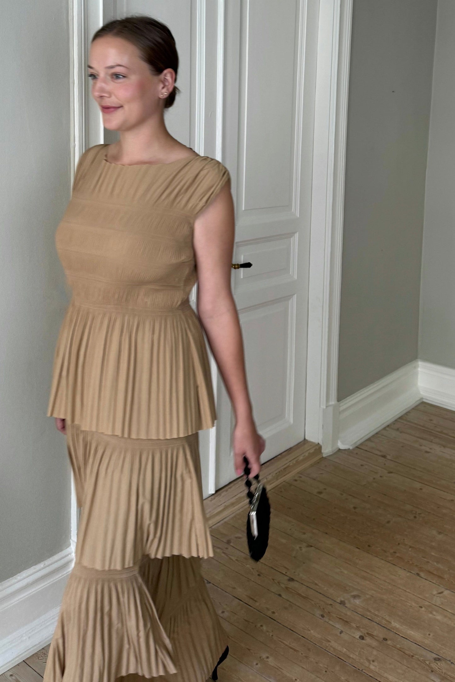 Toteme Pleated Maxi Dress