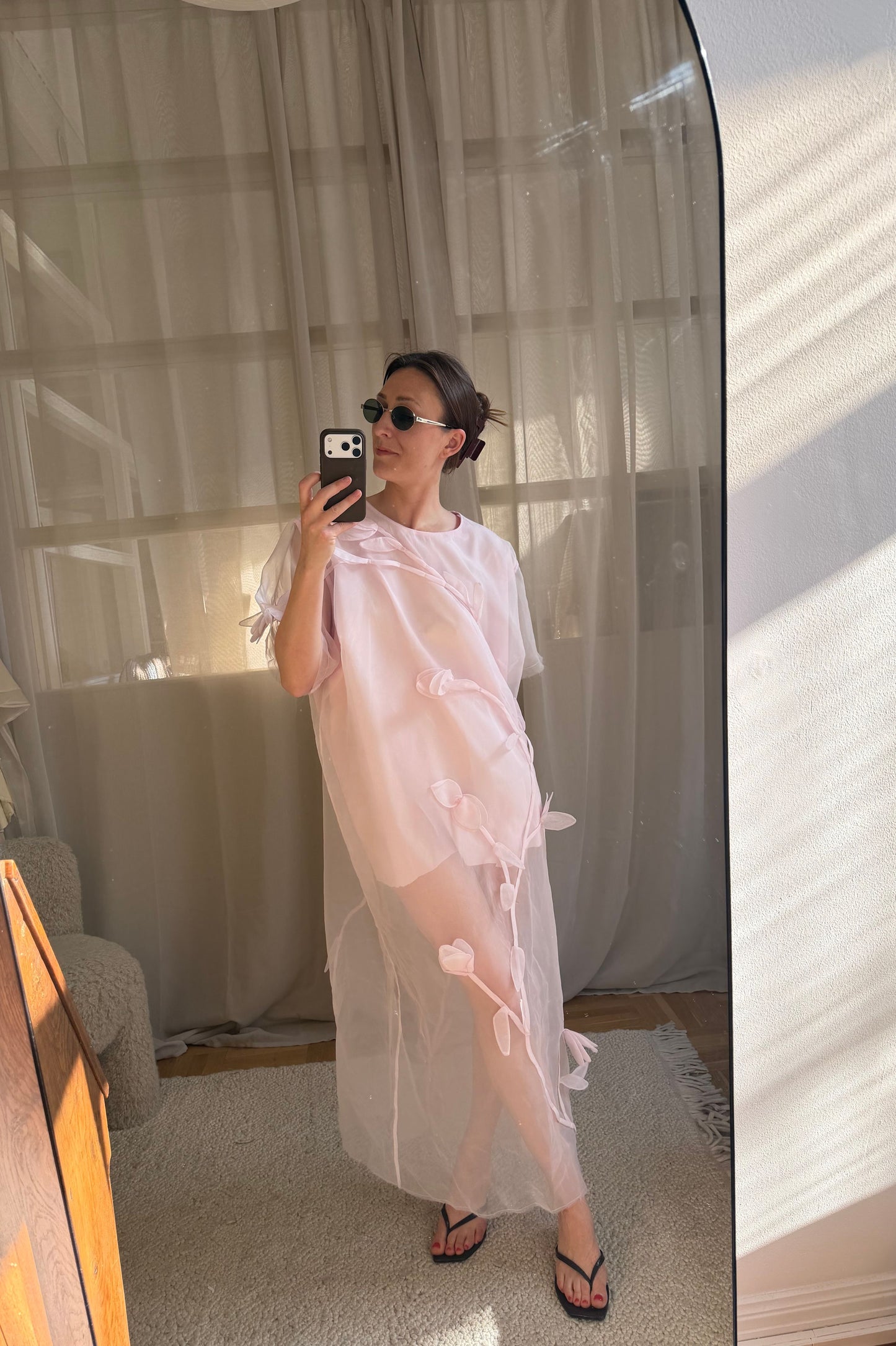The Organza Flower Dress