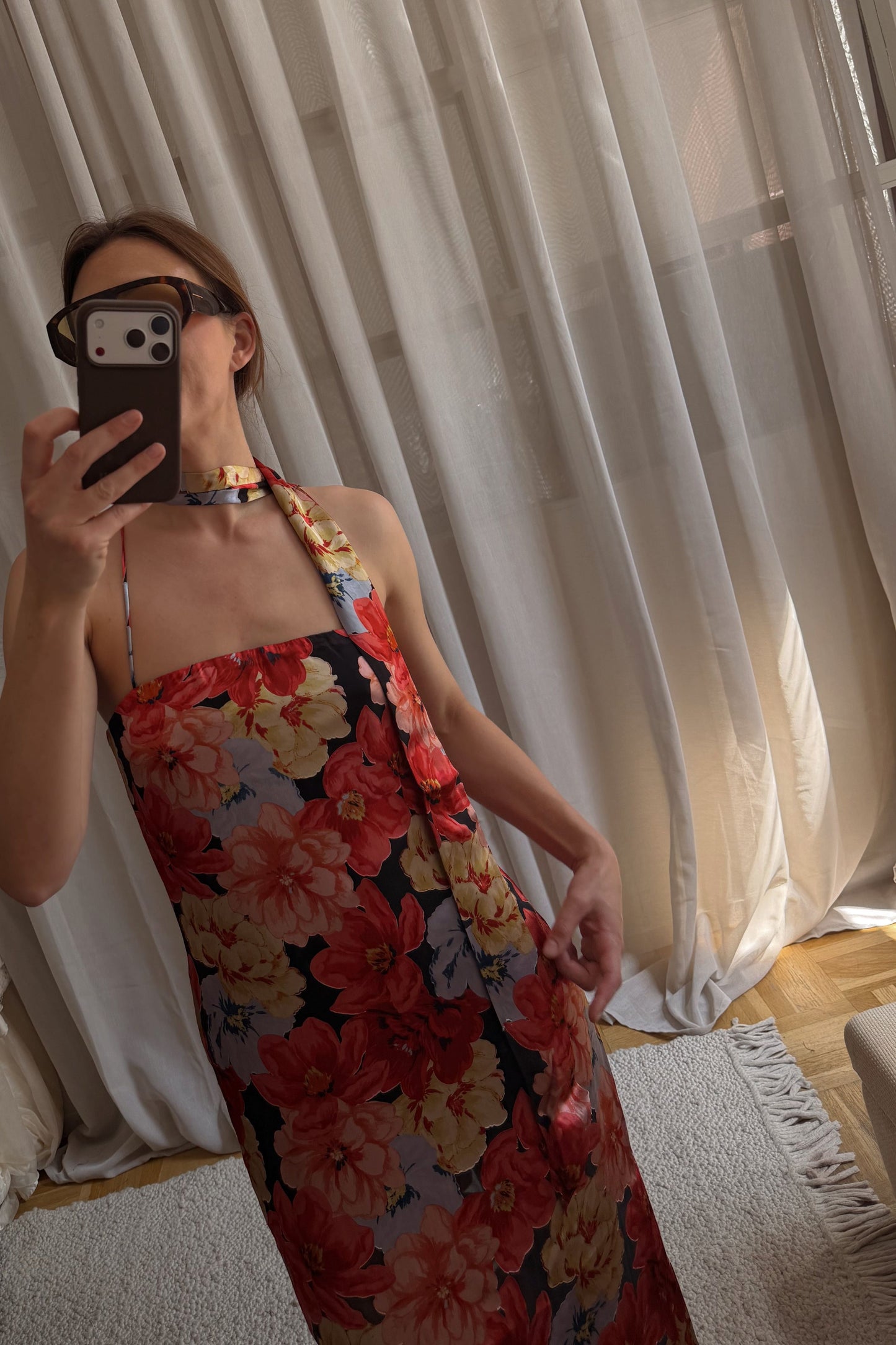 Gestuz Silk Flower Dress