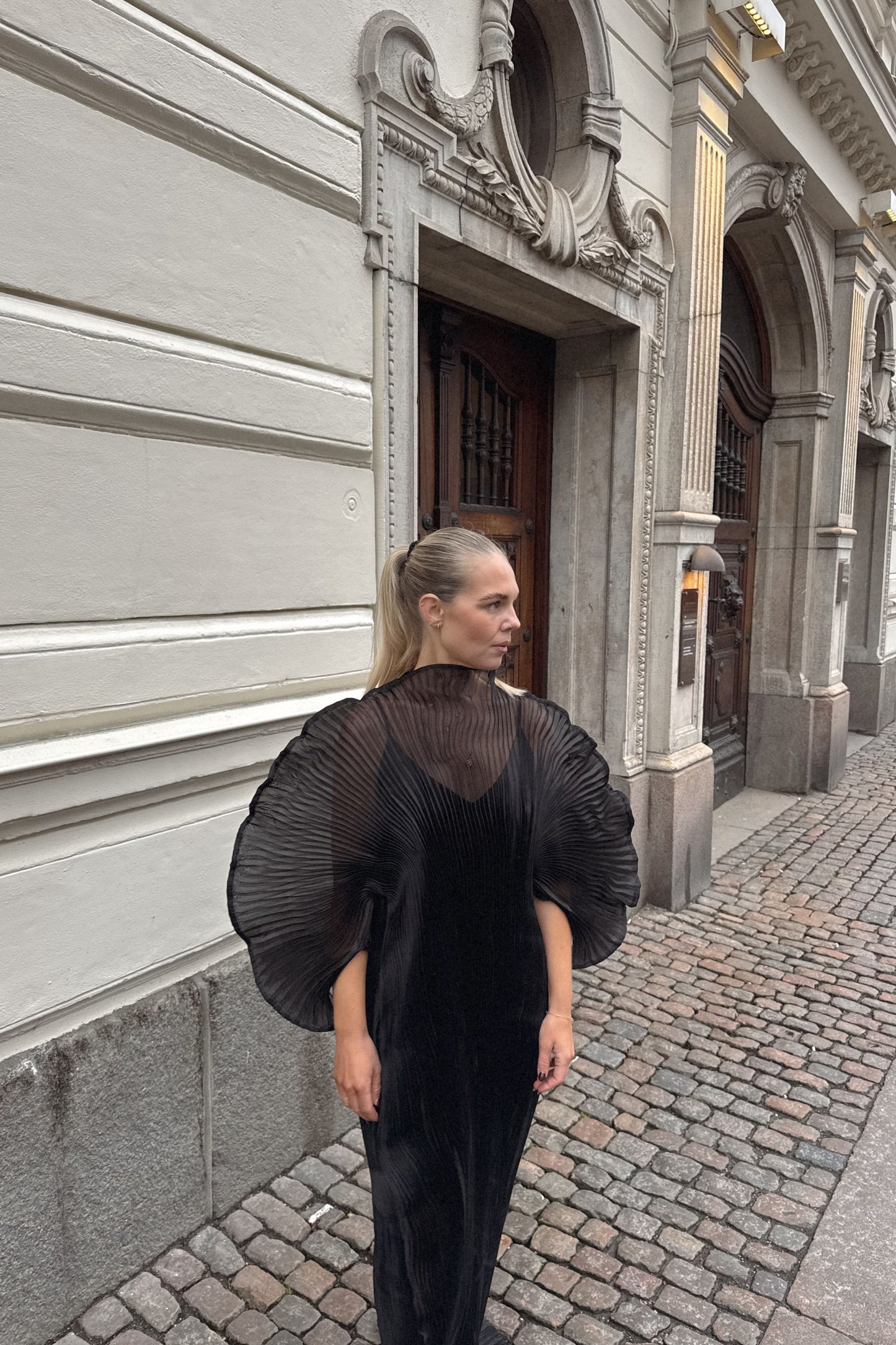 Linnea Hult Black Dress