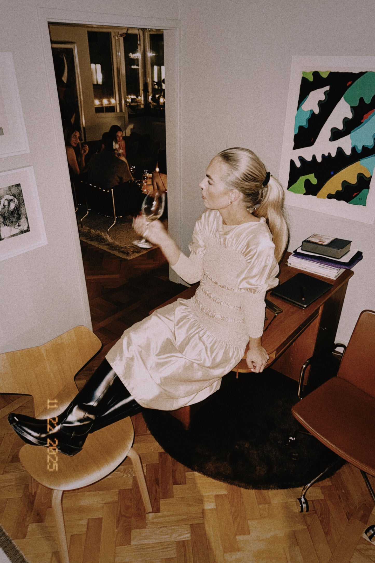 Toteme Coripe Creamy Dress