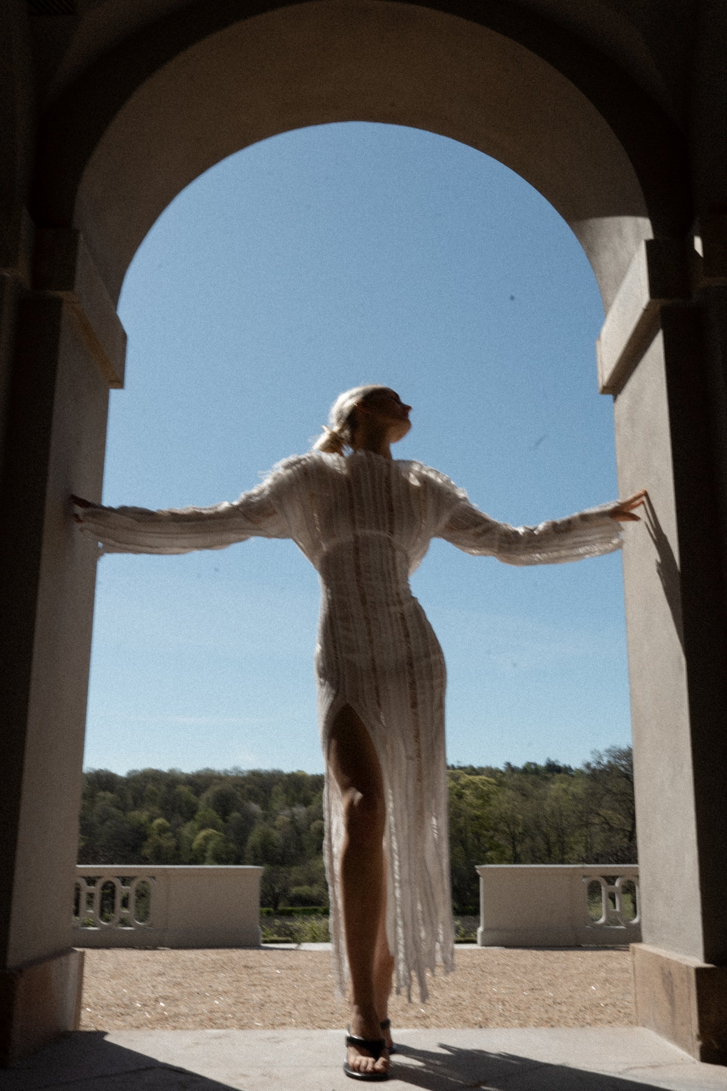 Kristine Boström Panel Wedding Dress