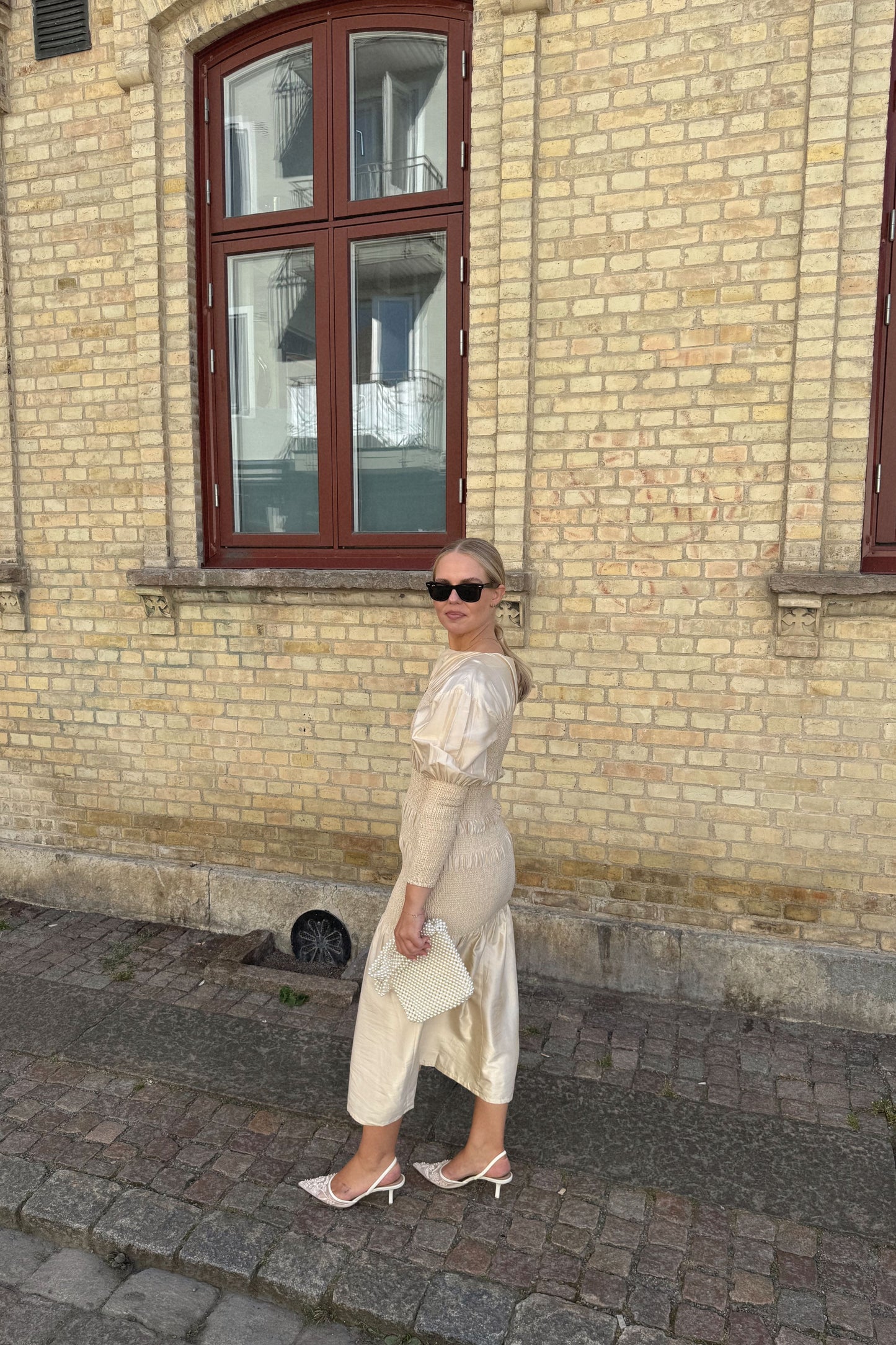 Toteme Coripe Creamy Dress