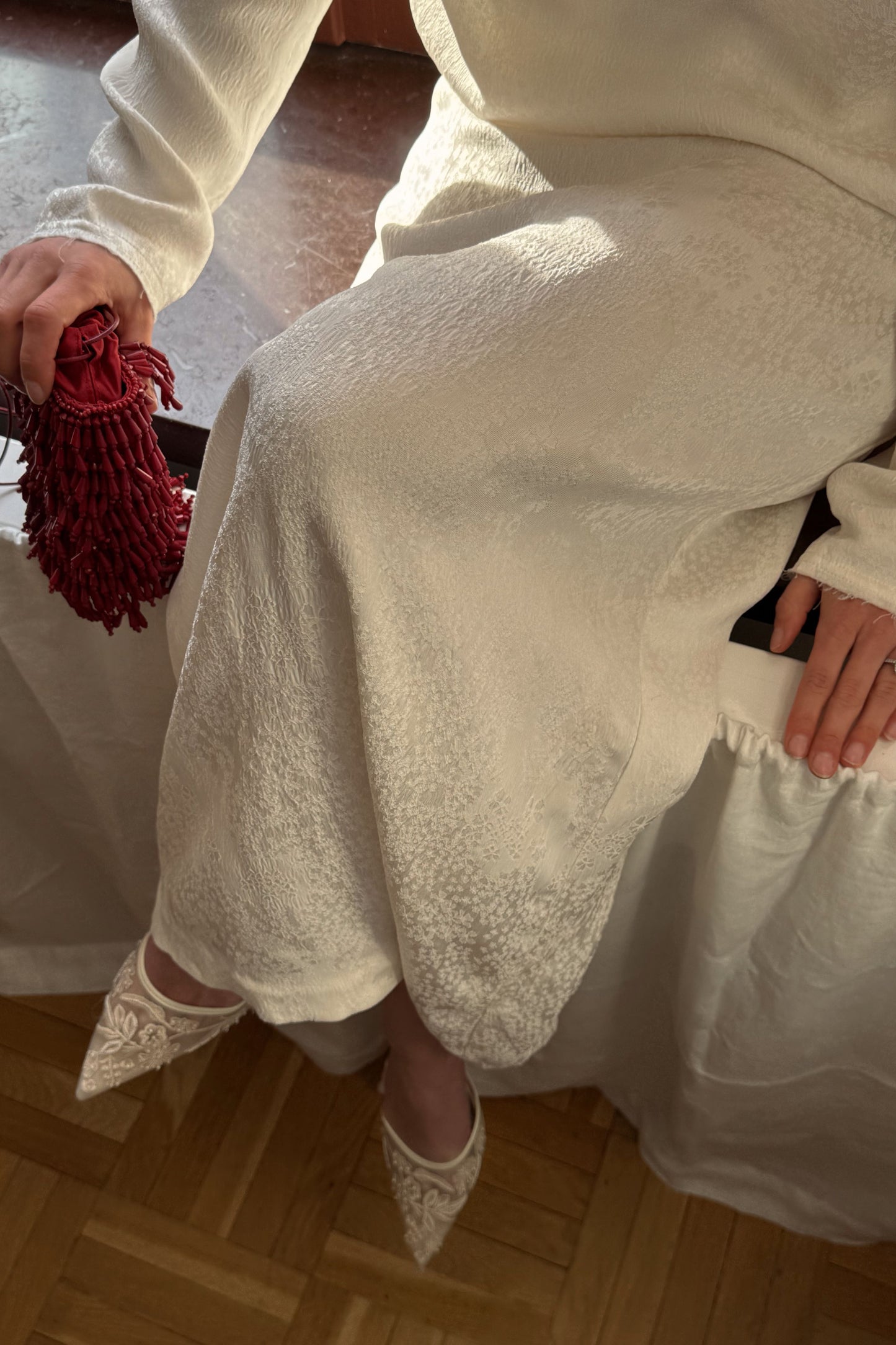 Toteme Jacquard Wedding Dress