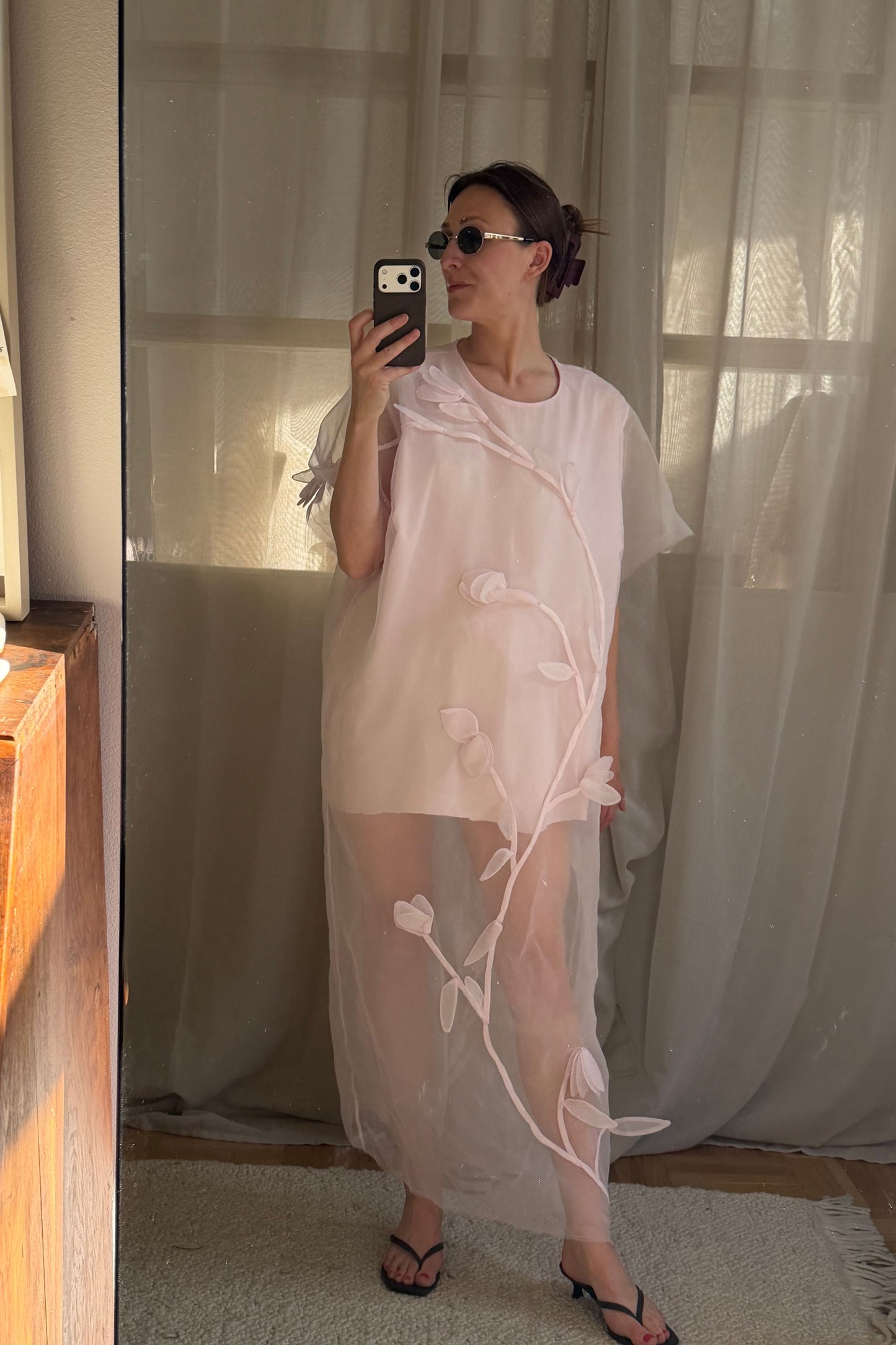 The Organza Flower Dress