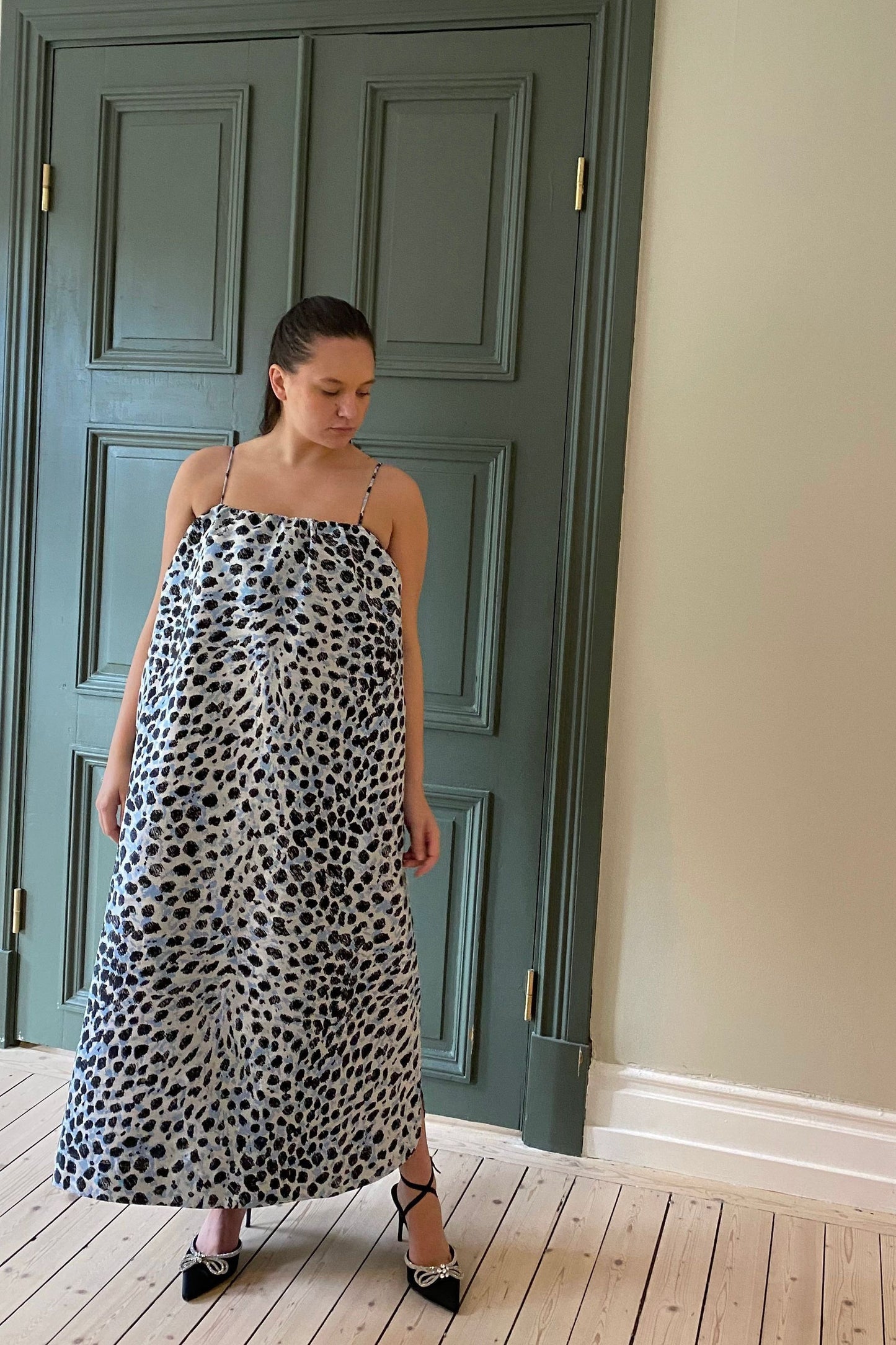 Ganni Leo Jacquard Dress