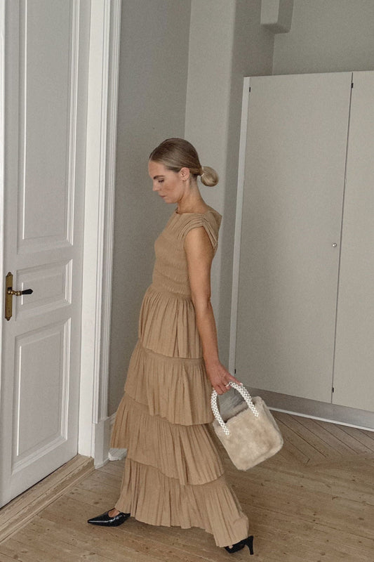 Toteme Pleated Maxi Dress