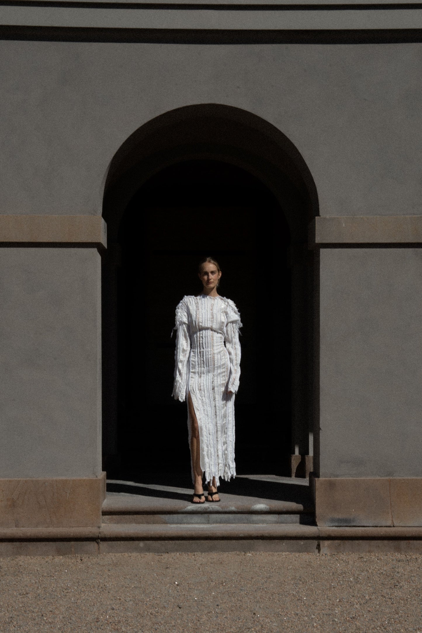 Kristine Boström Panel Wedding Dress