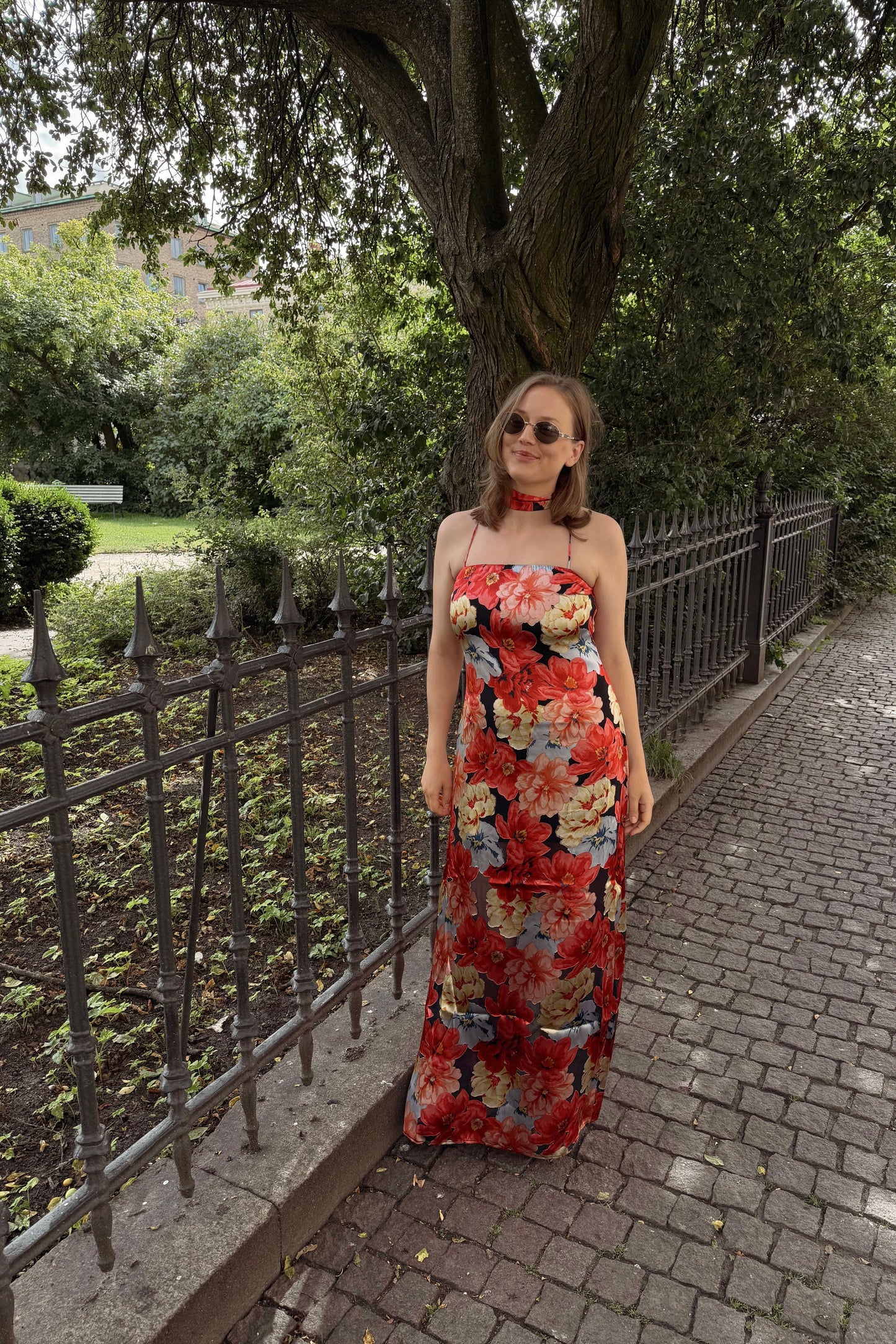 Gestuz Silk Flower Dress