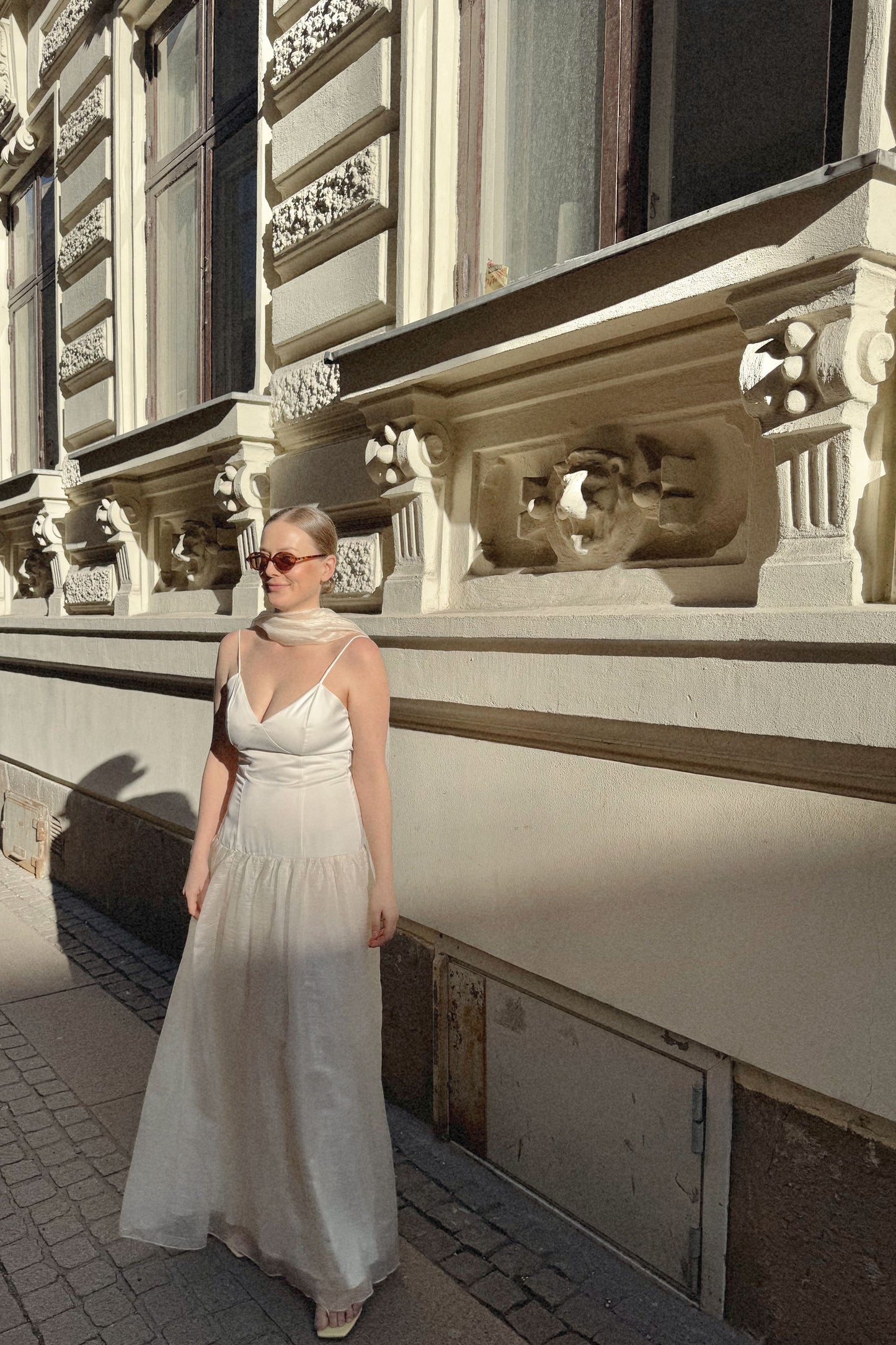 Wedding Scarf Dress
