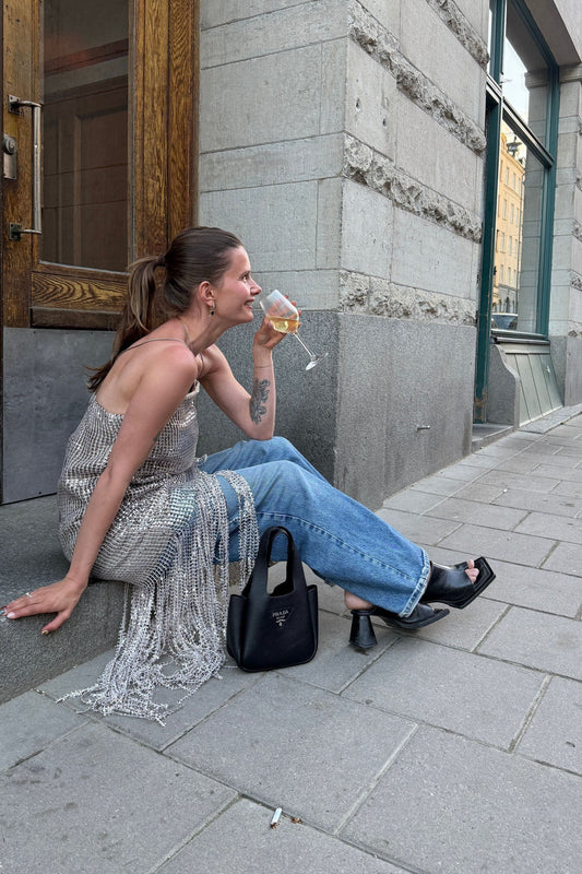 Sequin Fringe Dress