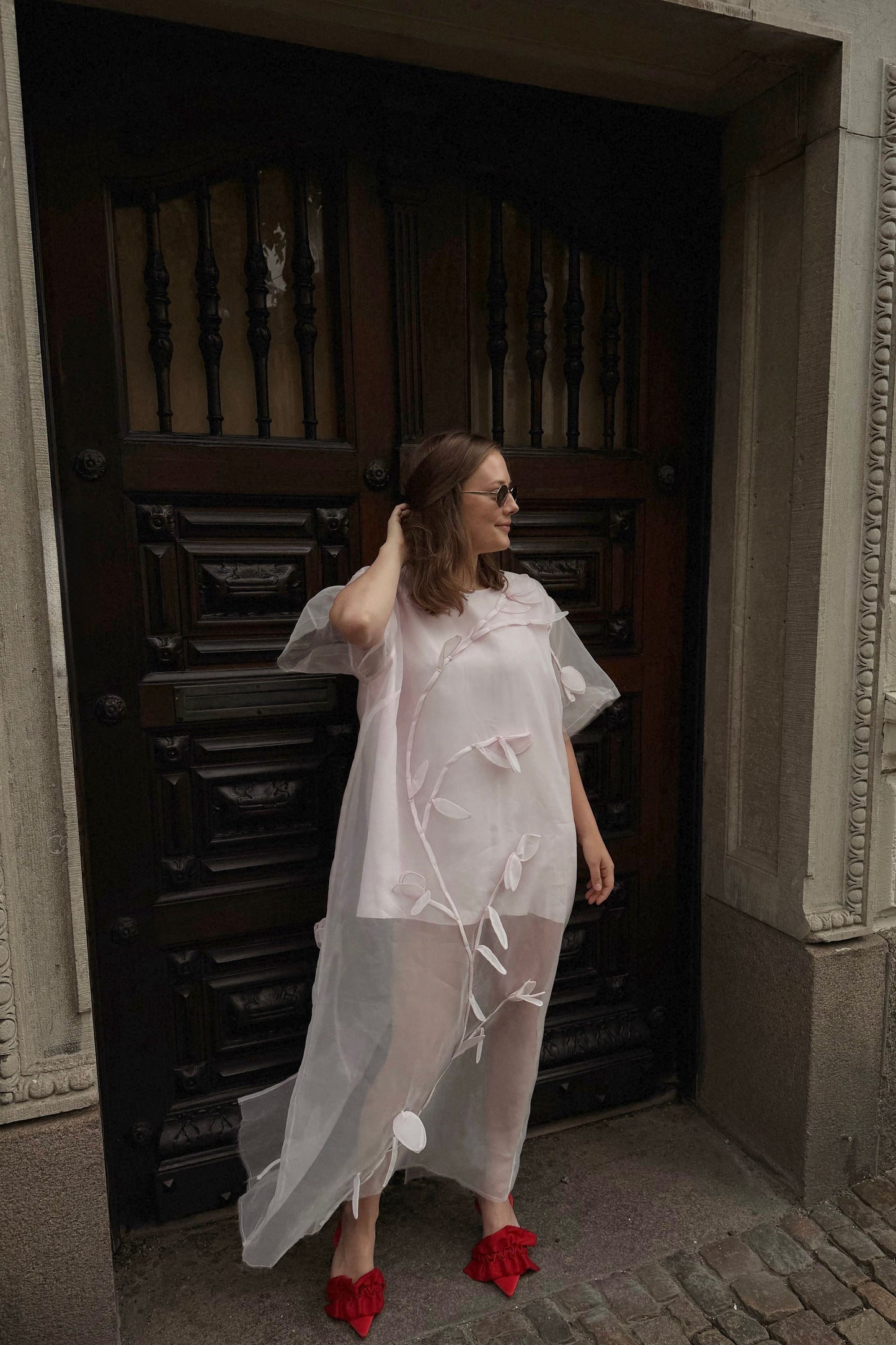 The Organza Flower Dress