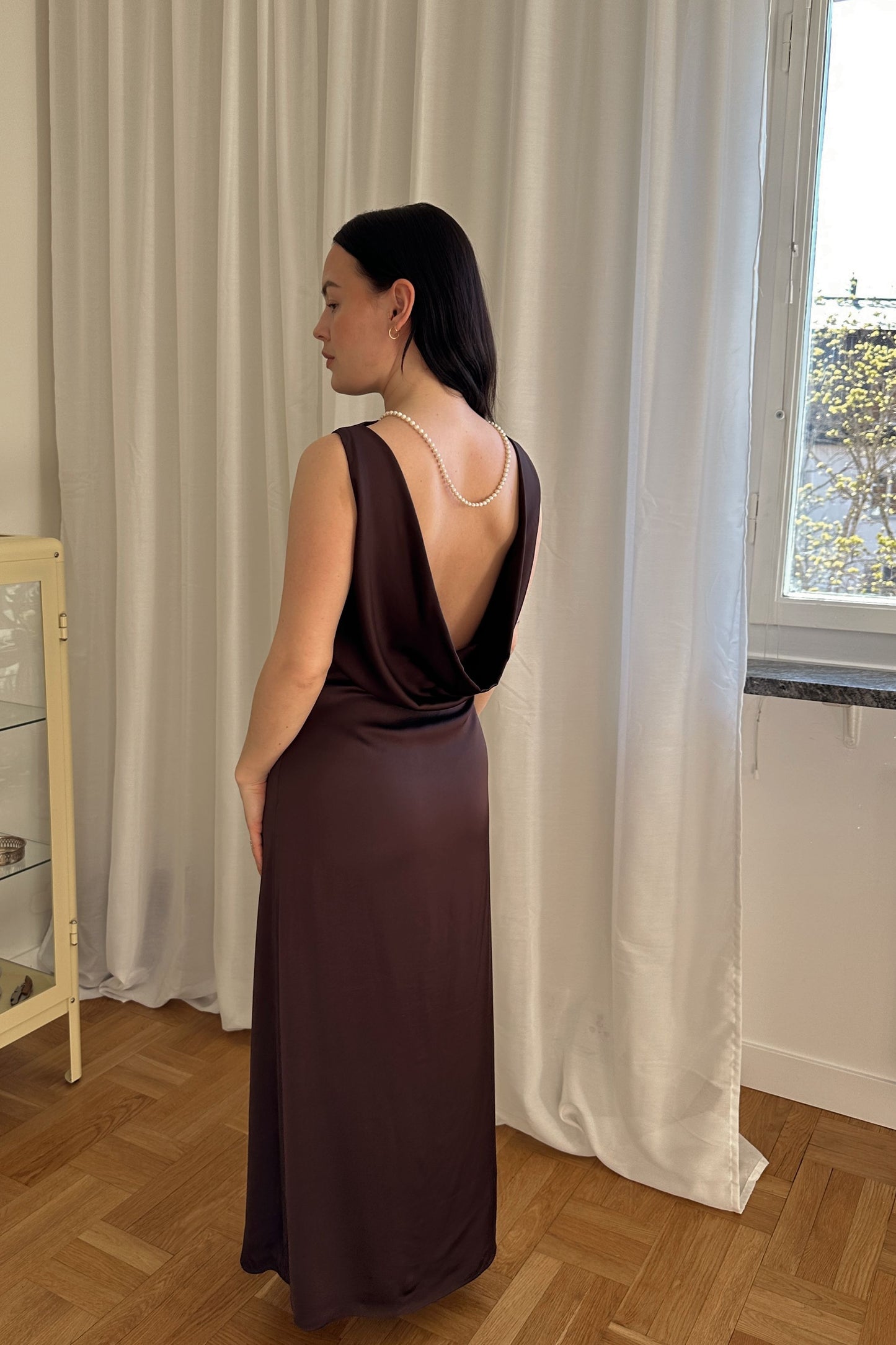 Dagmar Waterfall Midi Dress