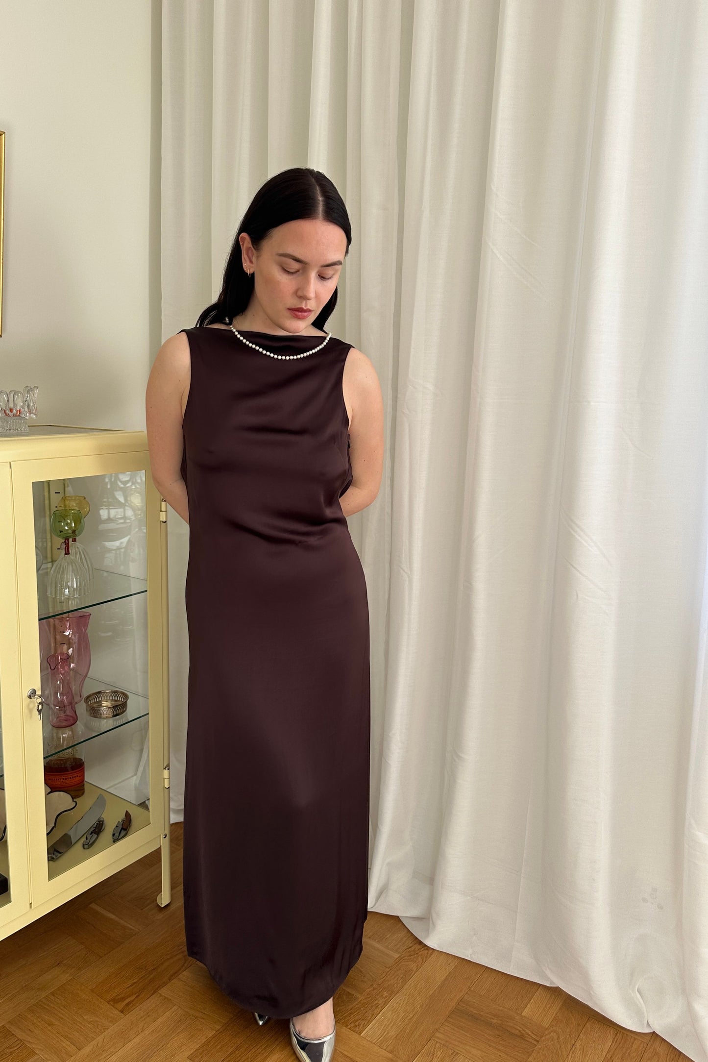 Dagmar Waterfall Midi Dress