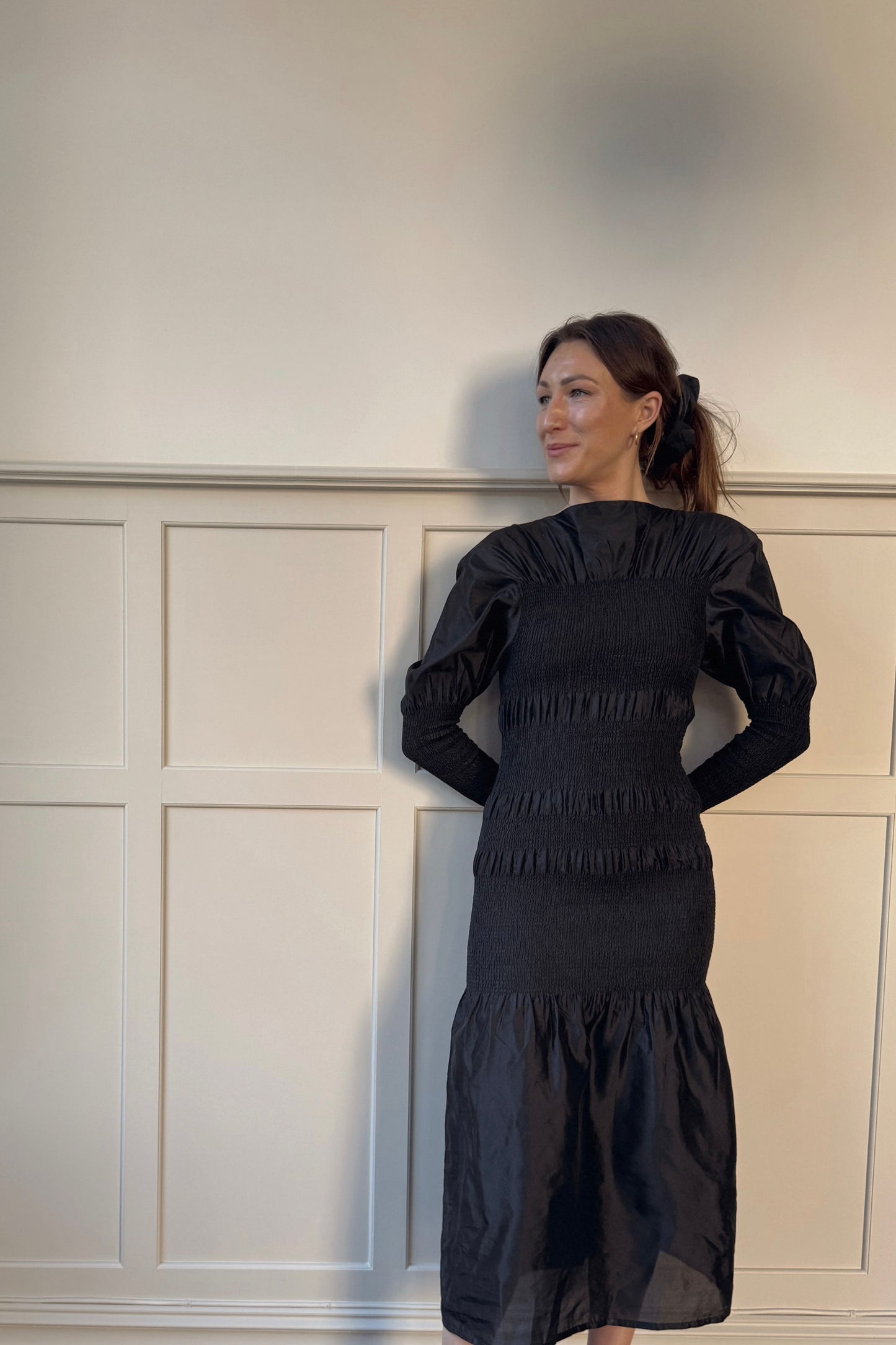 Toteme Coripe Black Dress