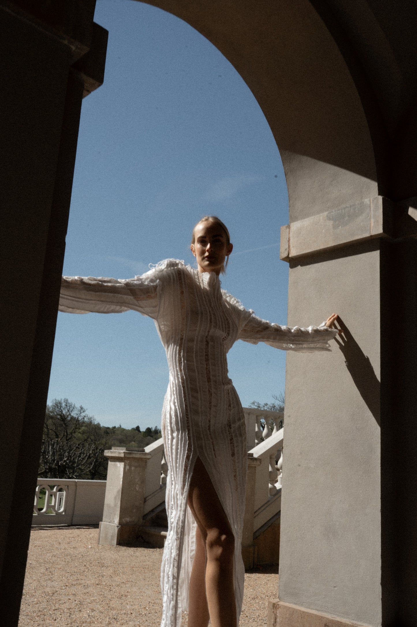 Kristine Boström Panel Wedding Dress