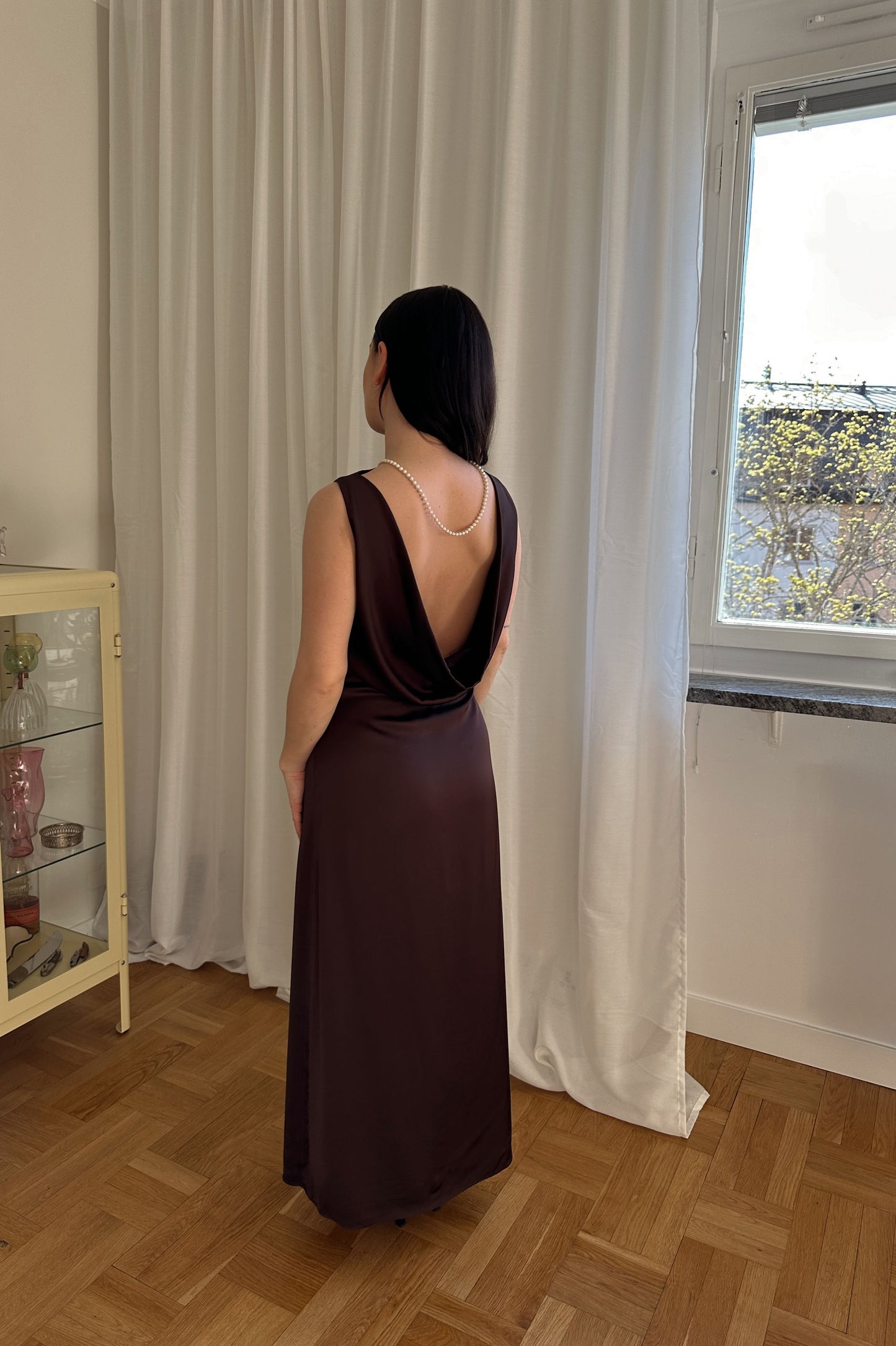 Dagmar Waterfall Midi Dress