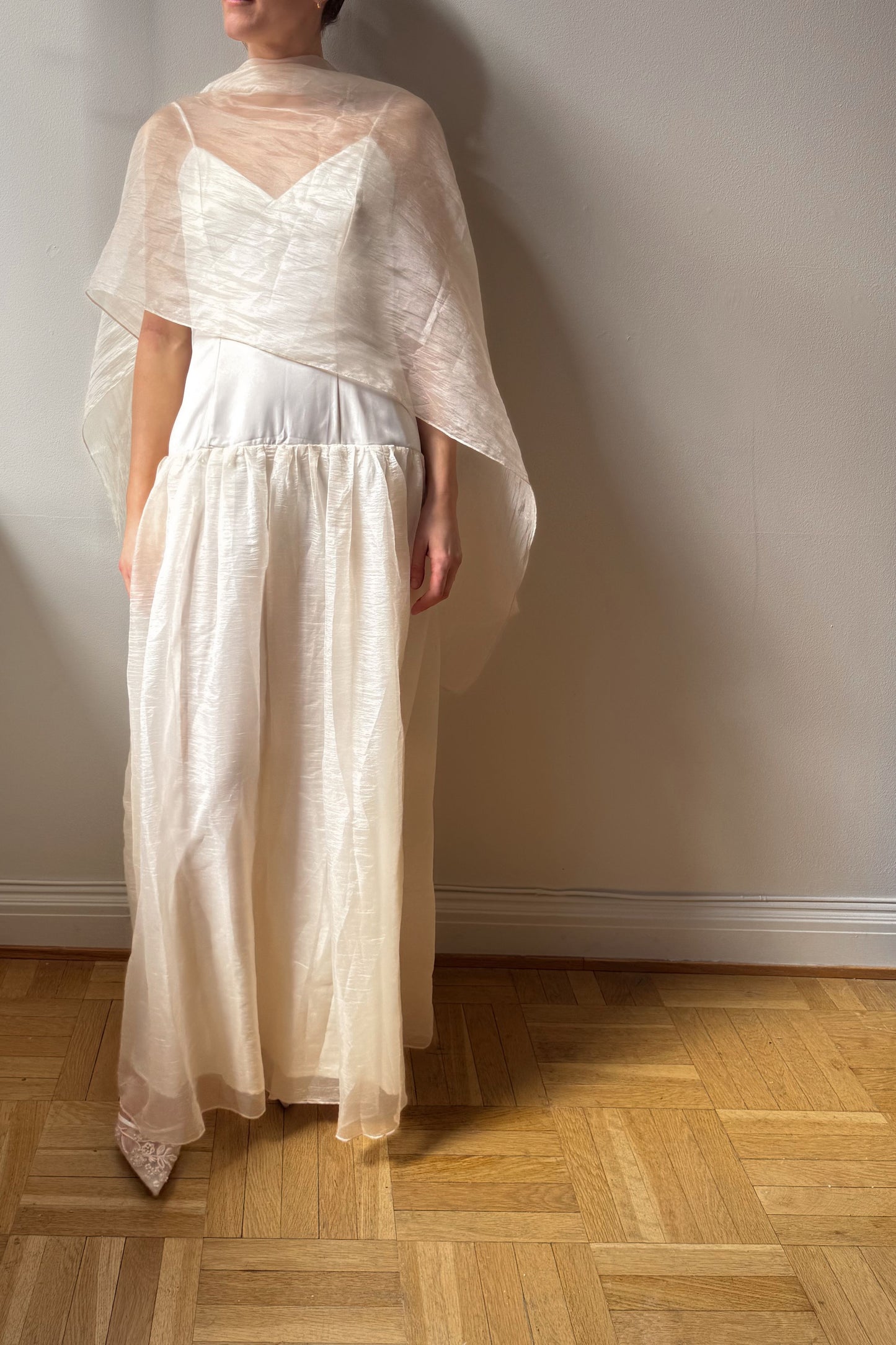 Wedding Scarf Dress
