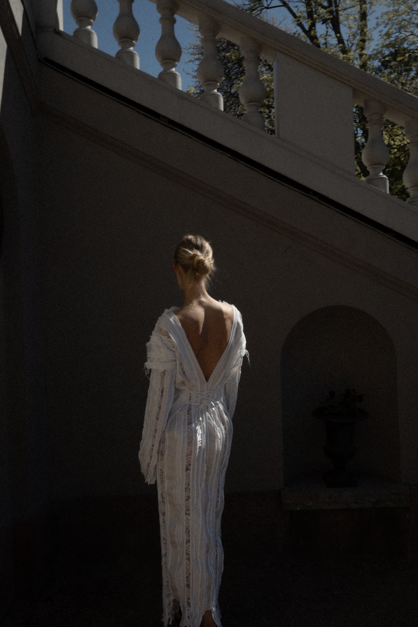 Kristine Boström Panel Wedding Dress
