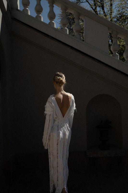Kristine Boström Panel Wedding Dress