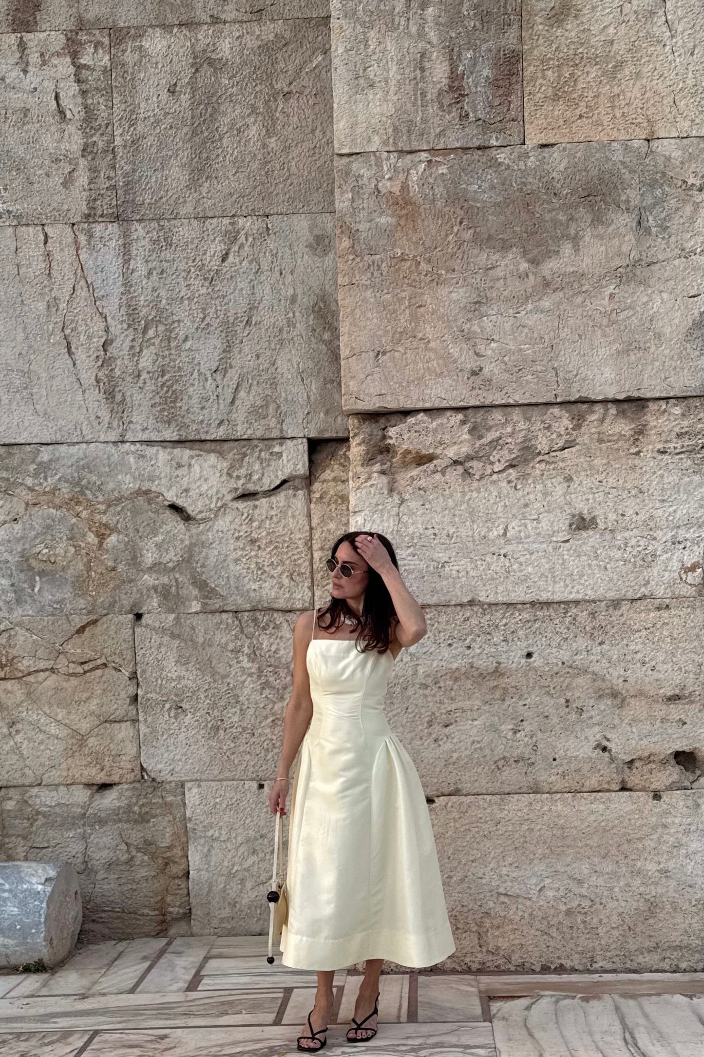 Malina Lemon Dress