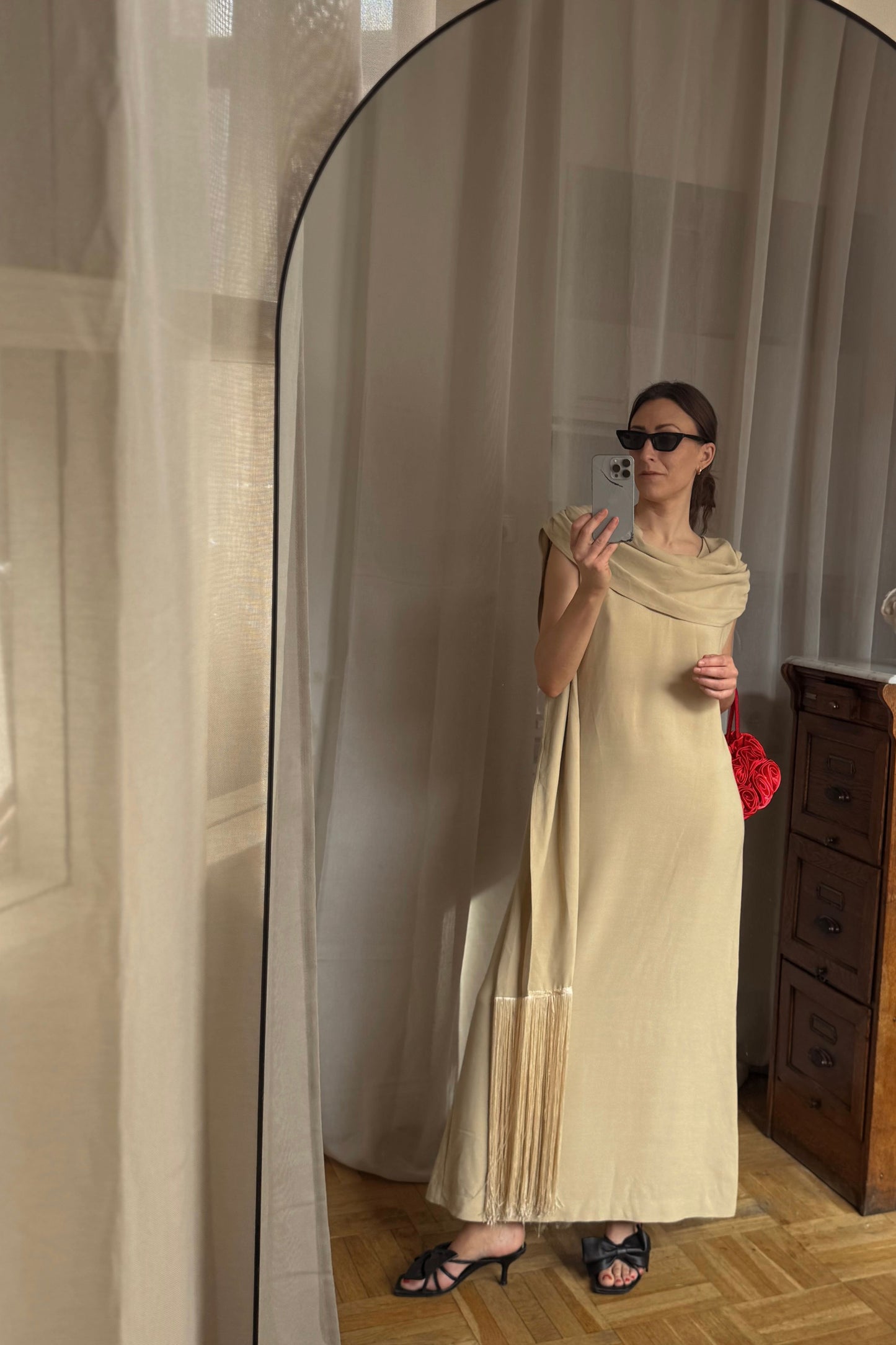 By Malene Birger Fringe Dress