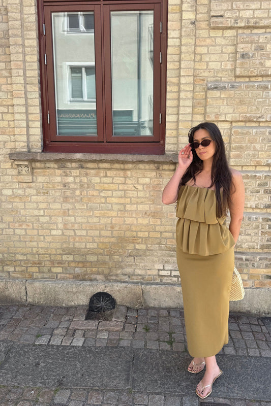 Dagmar Sculpted Slim Dress