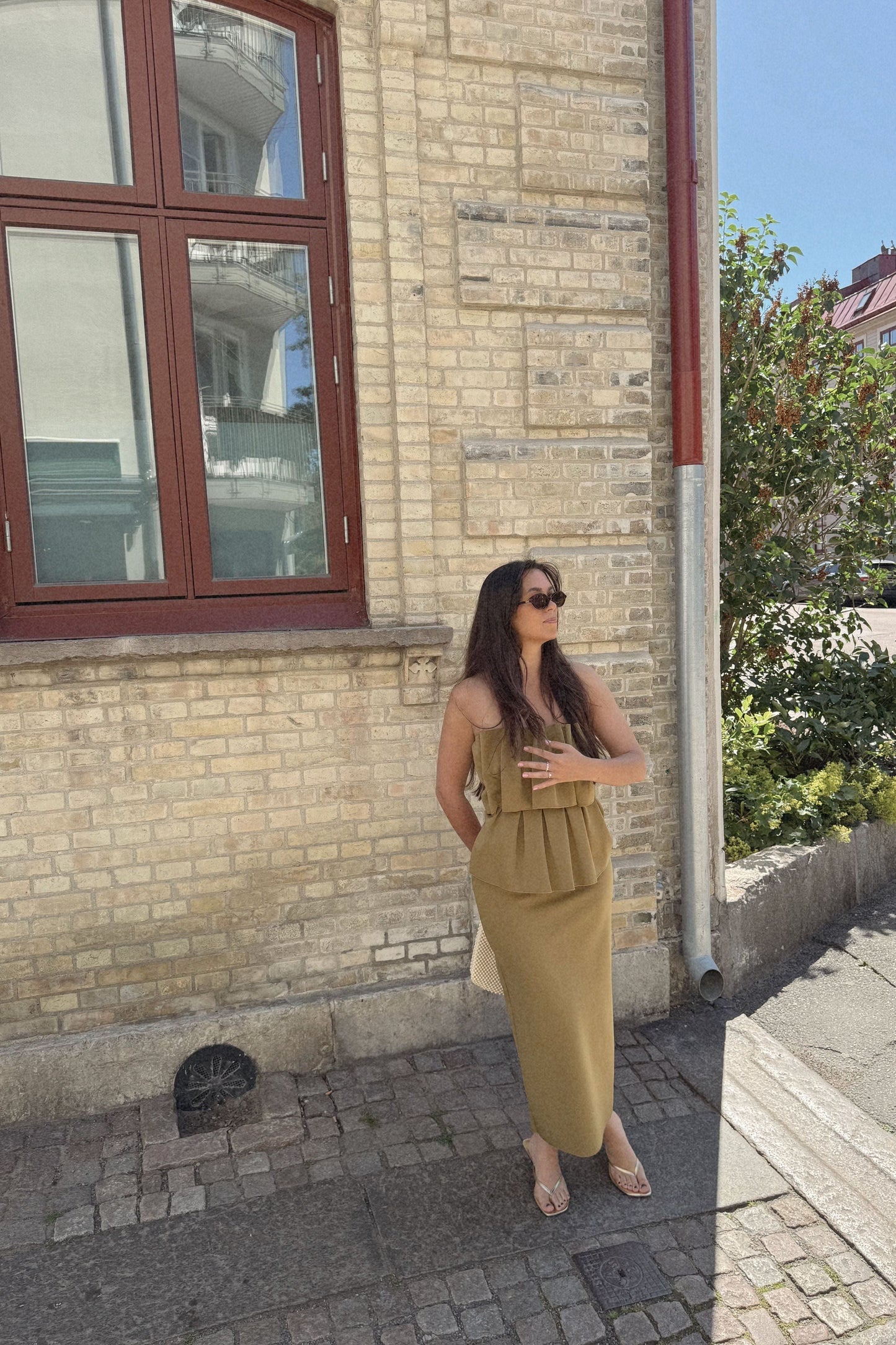 Dagmar Sculpted Slim Dress