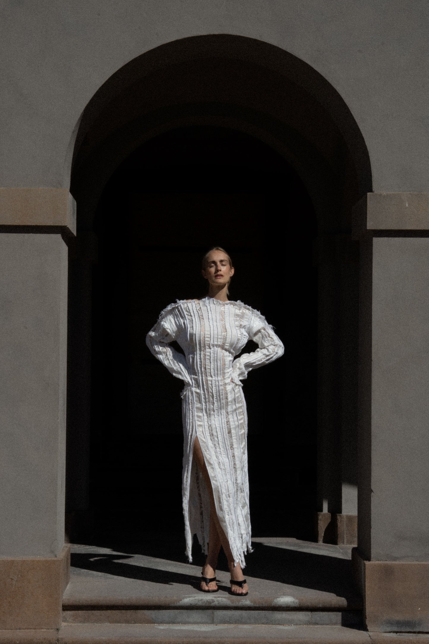 Kristine Boström Panel Wedding Dress