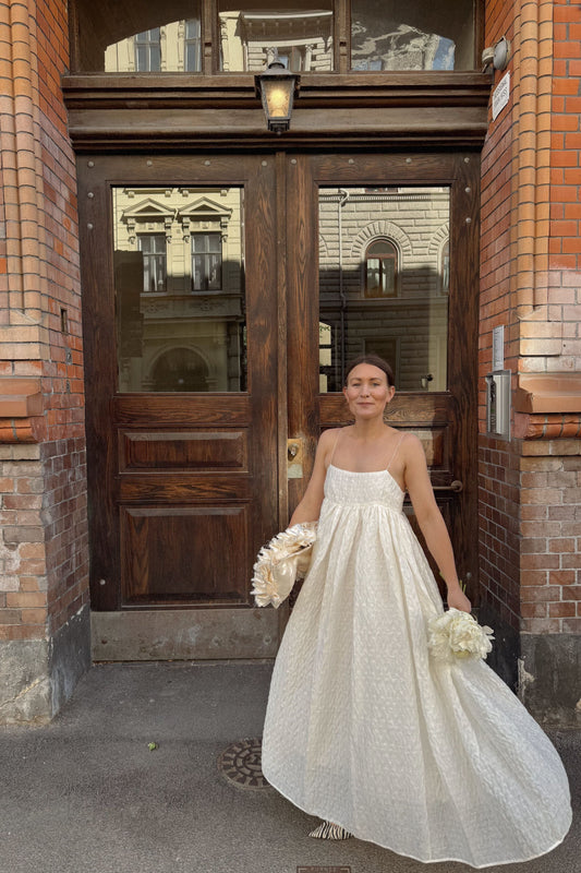 The Cecilie Bahnsen Strap Wedding Dress