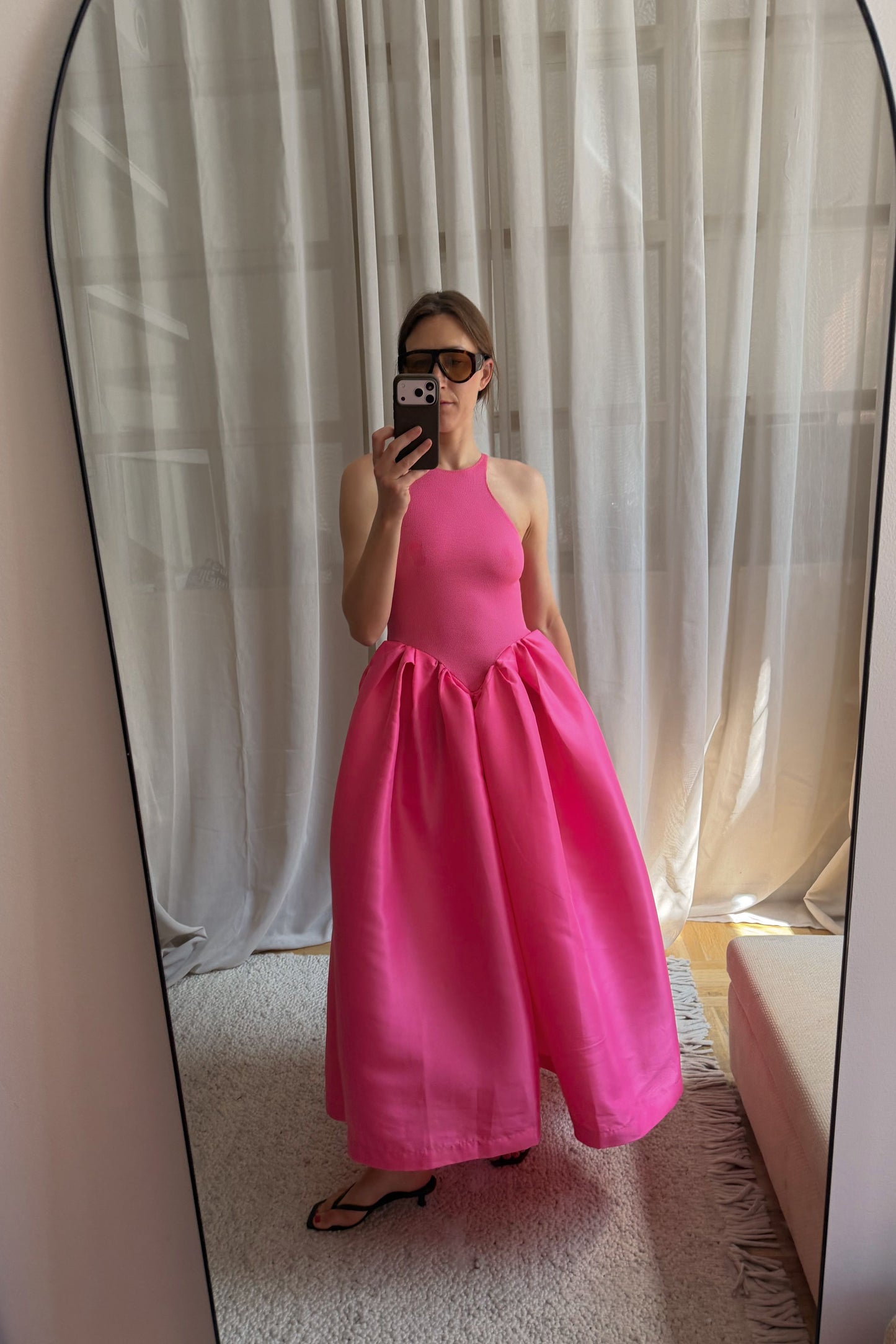 Marques Almedia Pink Tank Top Dress