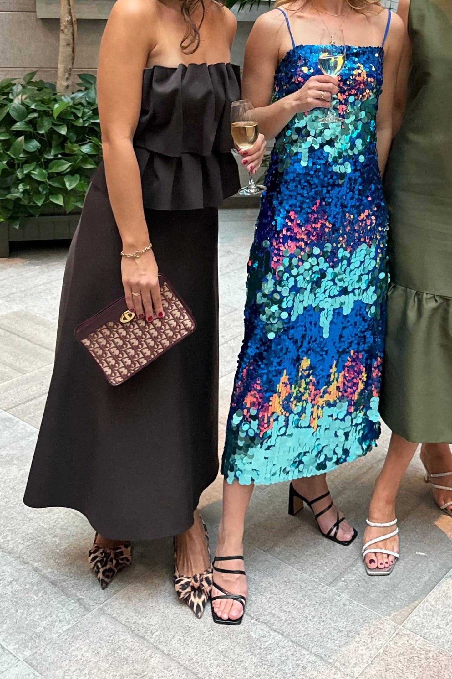 Dagmar Sculpted Brown Dress
