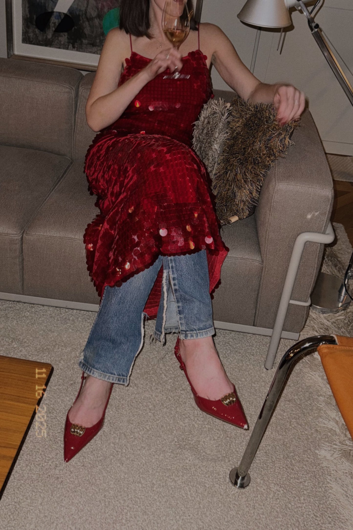 Holiday Sequin Dress