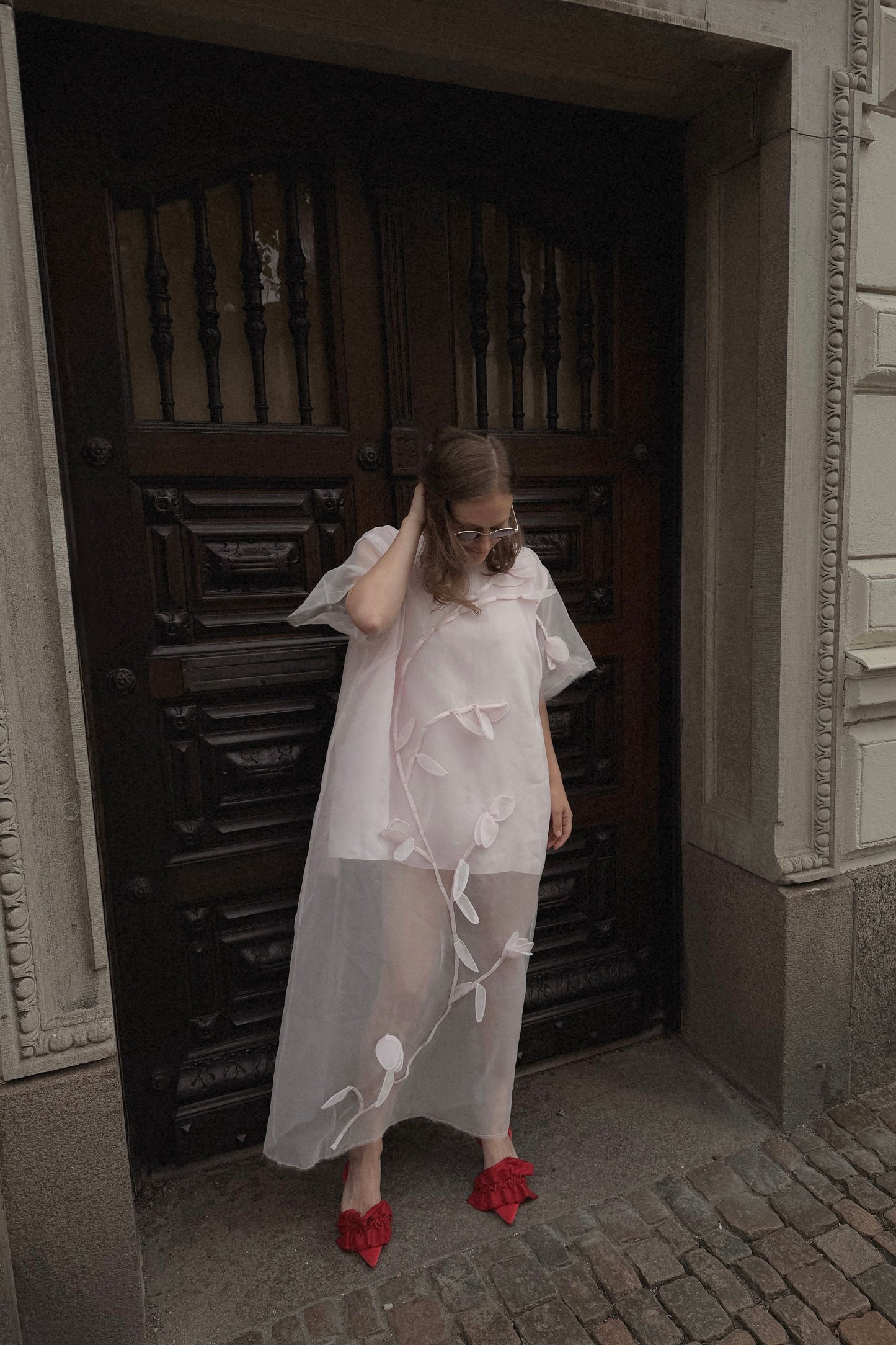 The Organza Flower Dress