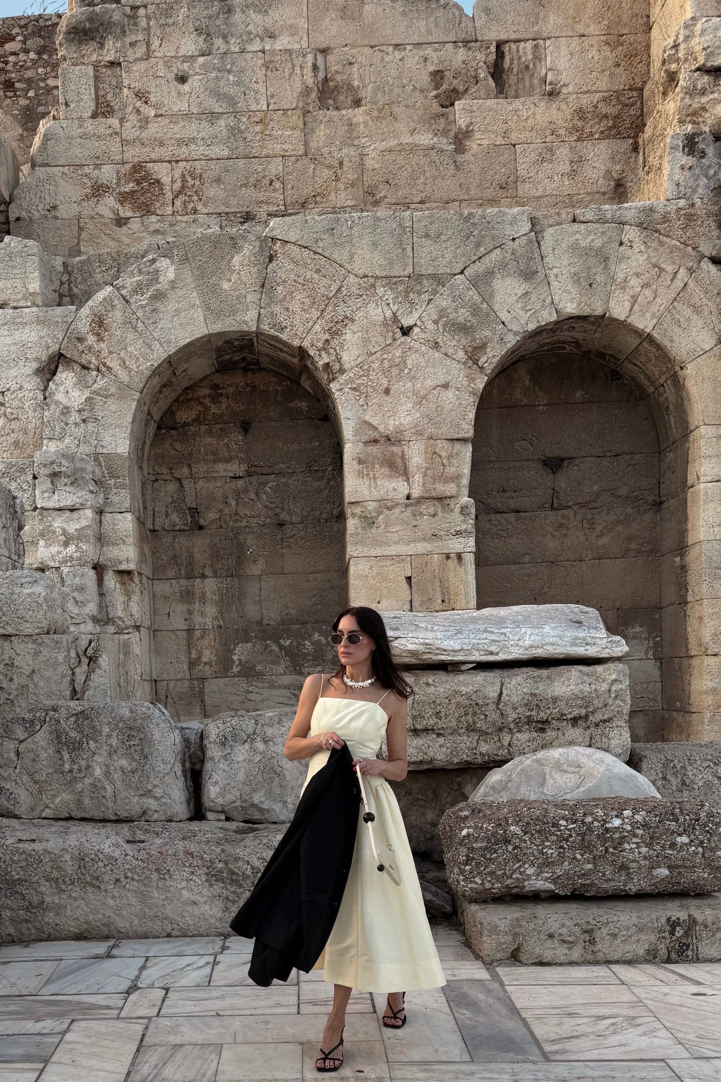 Malina Lemon Dress