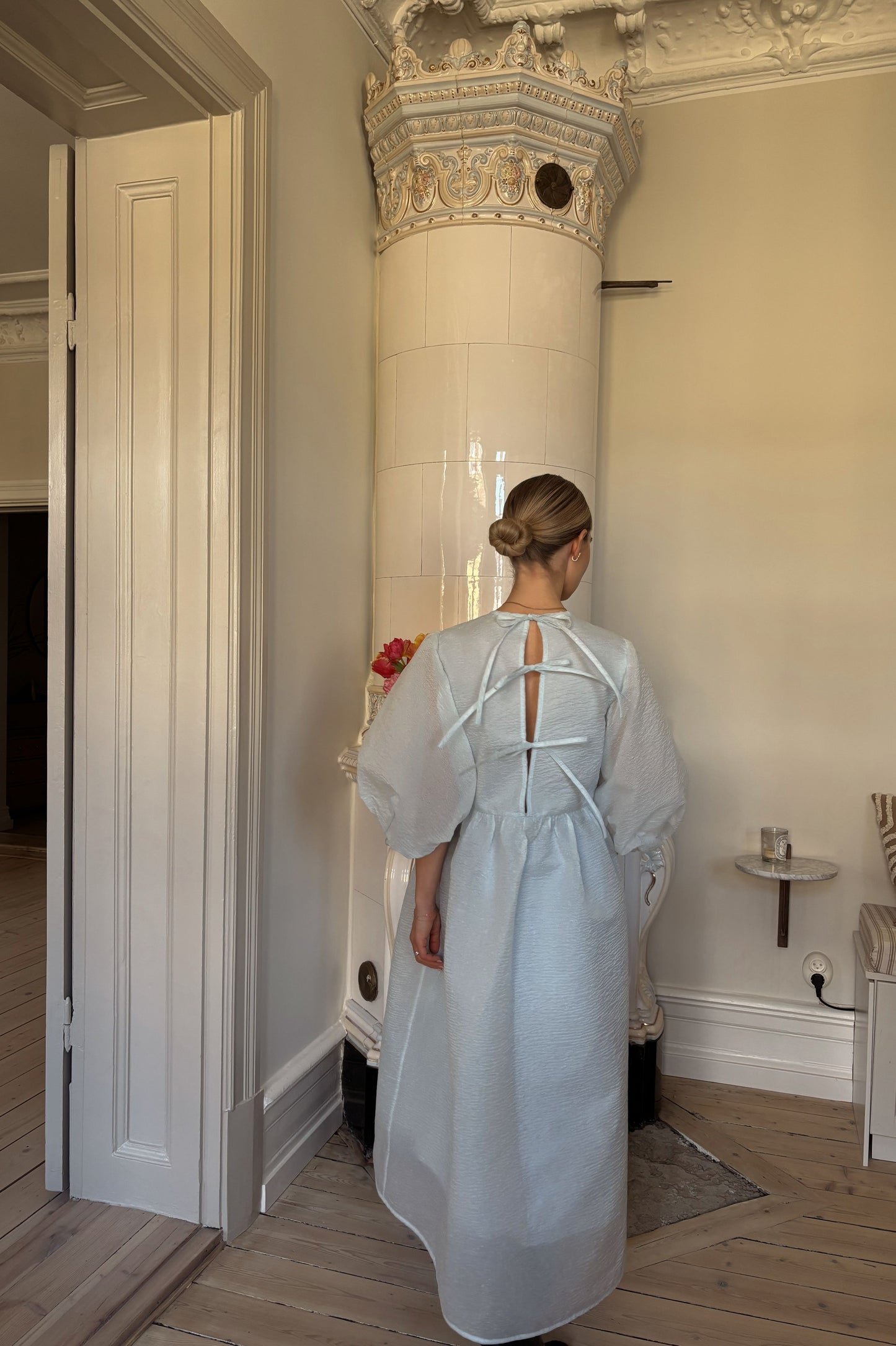 Cecilie Bahnsen Karmen Blue Dress